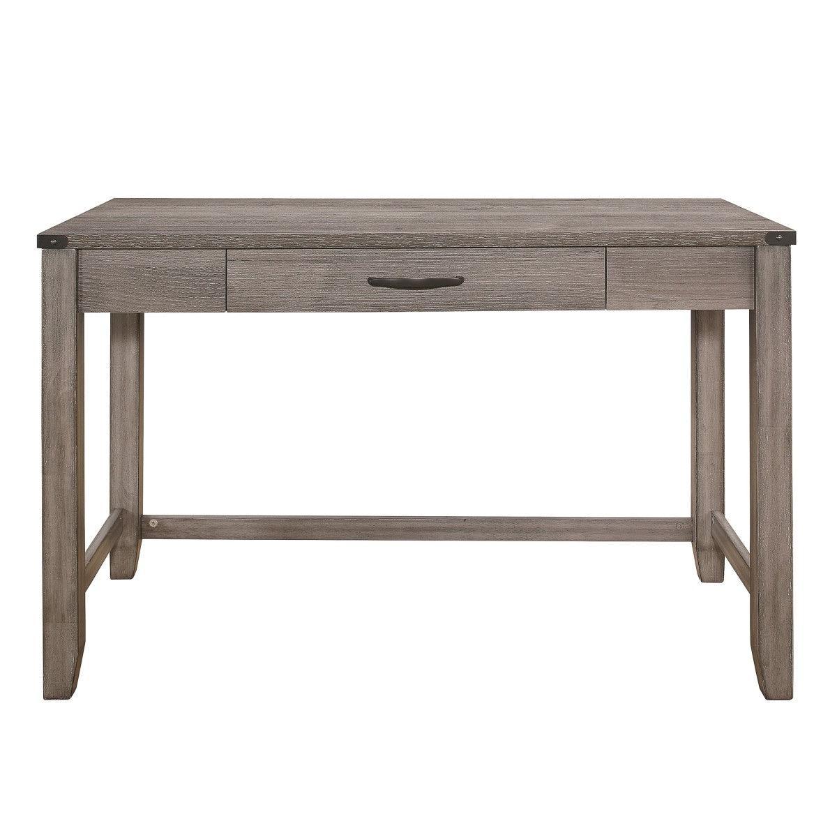 Woodrow Browninsh Gray Laminate Writing Desk - Image 1