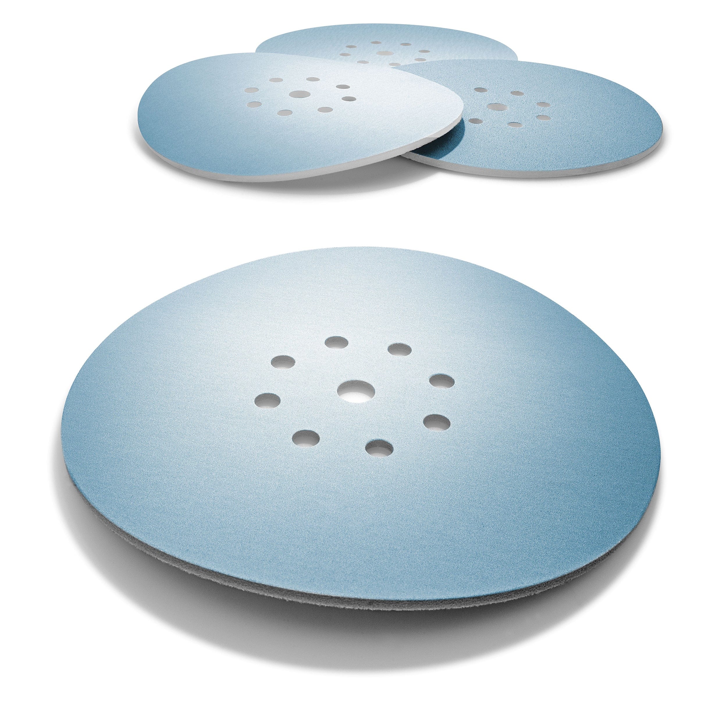 9" Granat Soft D225 Sanding Disc with Foam Backing - 25 Pack - Image 2