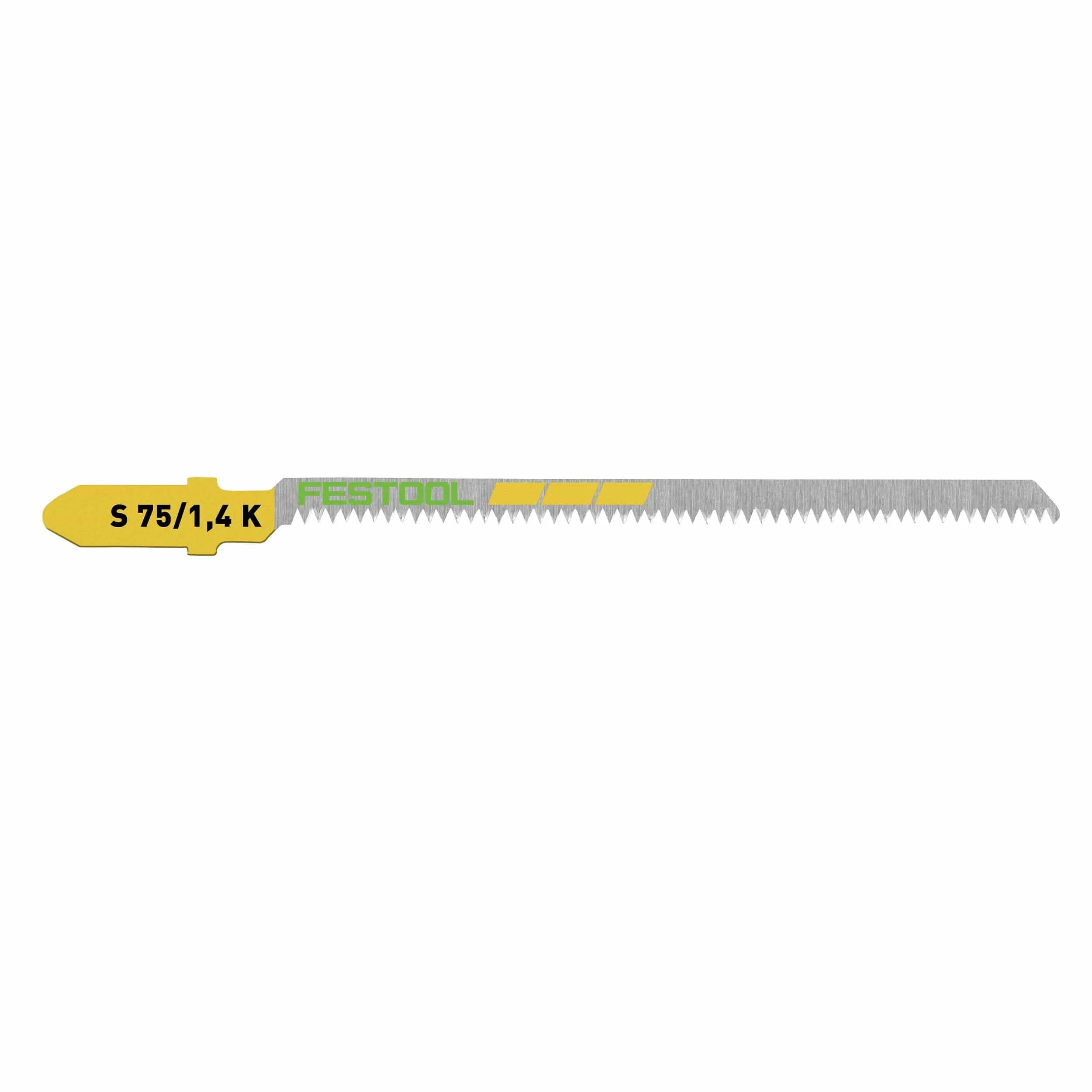 Curve Cut Wood Jigsaw Blades, 75mm L, 1.4 pitch, 5 pack
