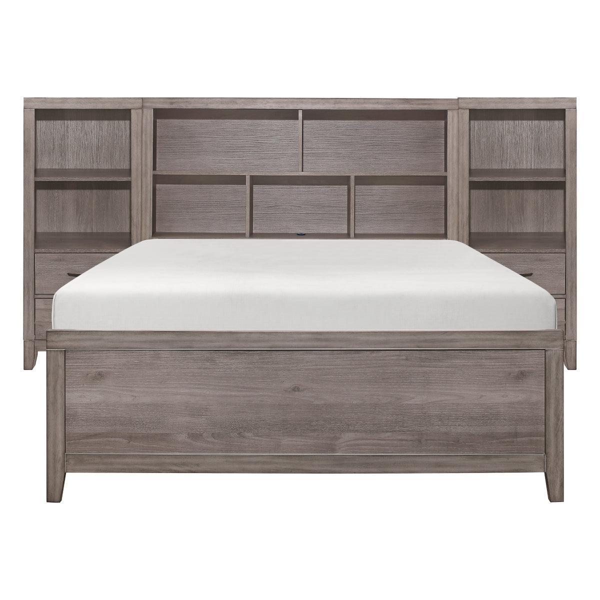 Garo Gray Wall Bedroom Set - Image 1