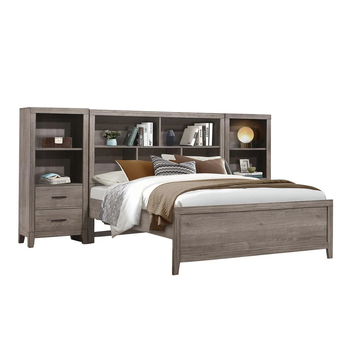 Garo Gray Wall Bedroom Set - Image 2