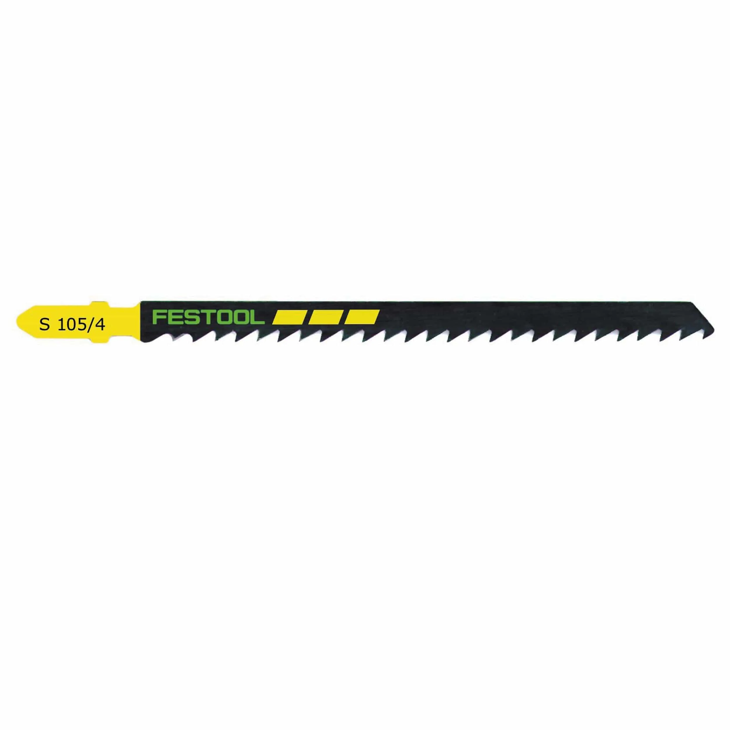 Basic Wood Jigsaw Blades – 105 mm L – 4 pitch – 5 pack