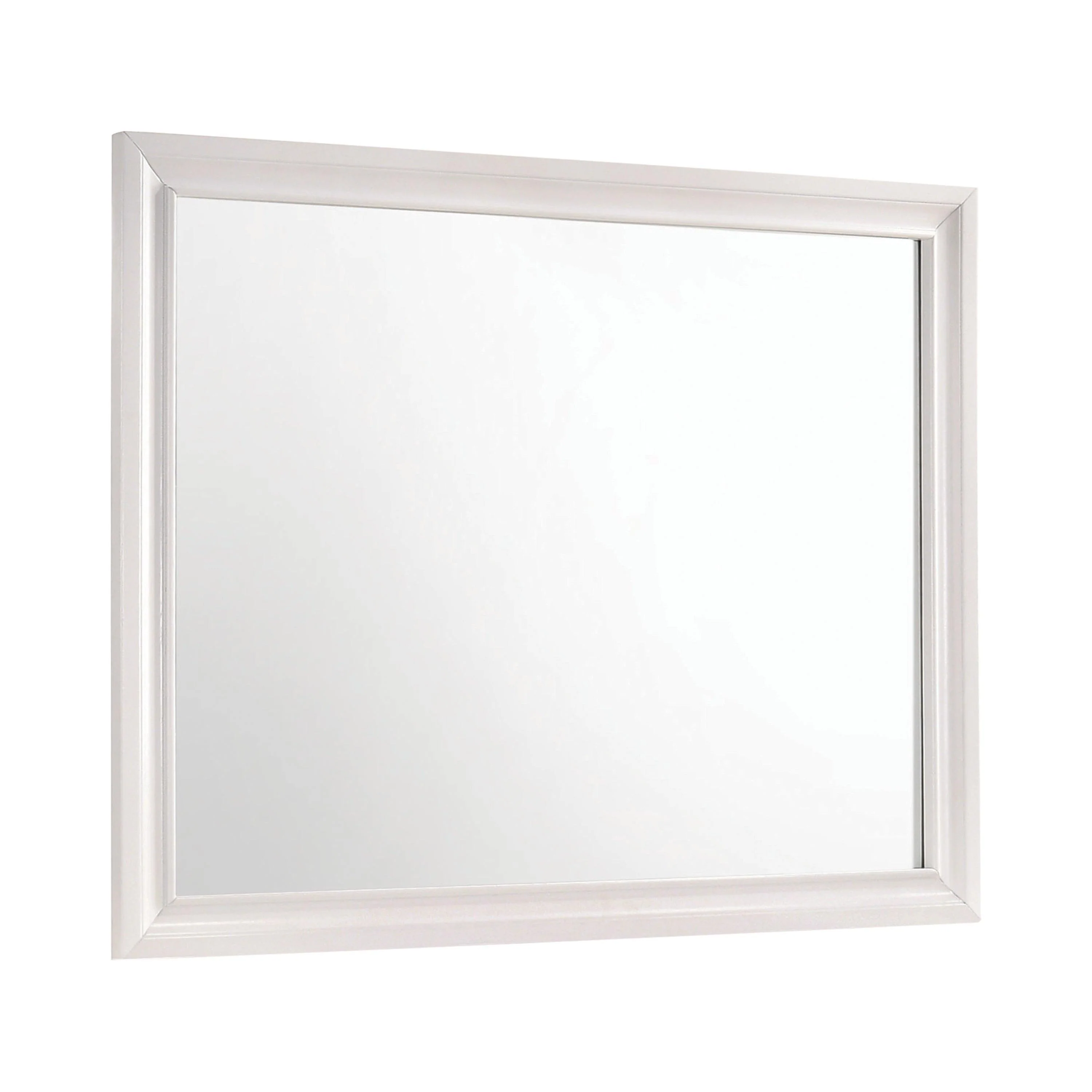 Miranda Rectangular Mirror White - Image 2