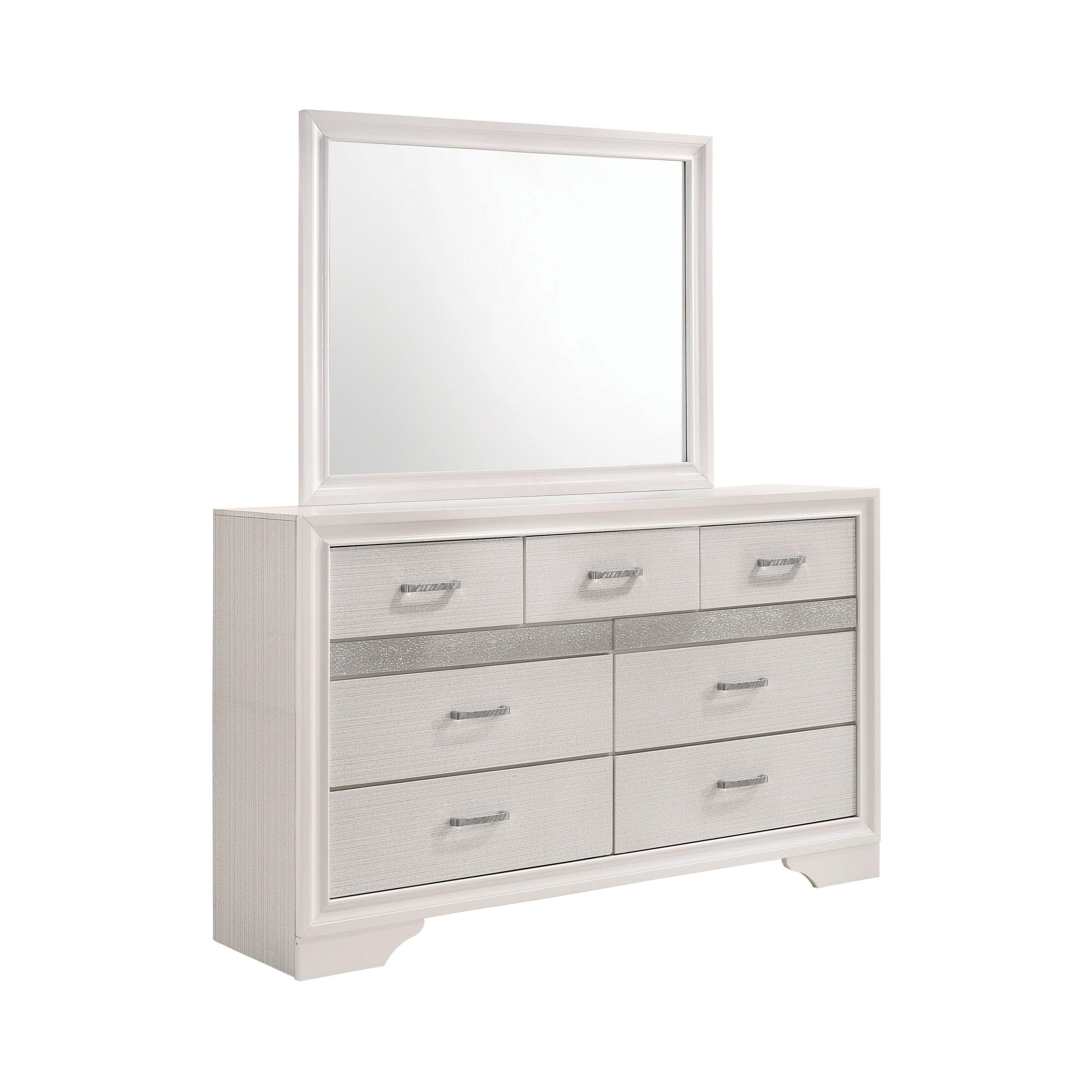 Miranda Rectangular Mirror White - Image 3
