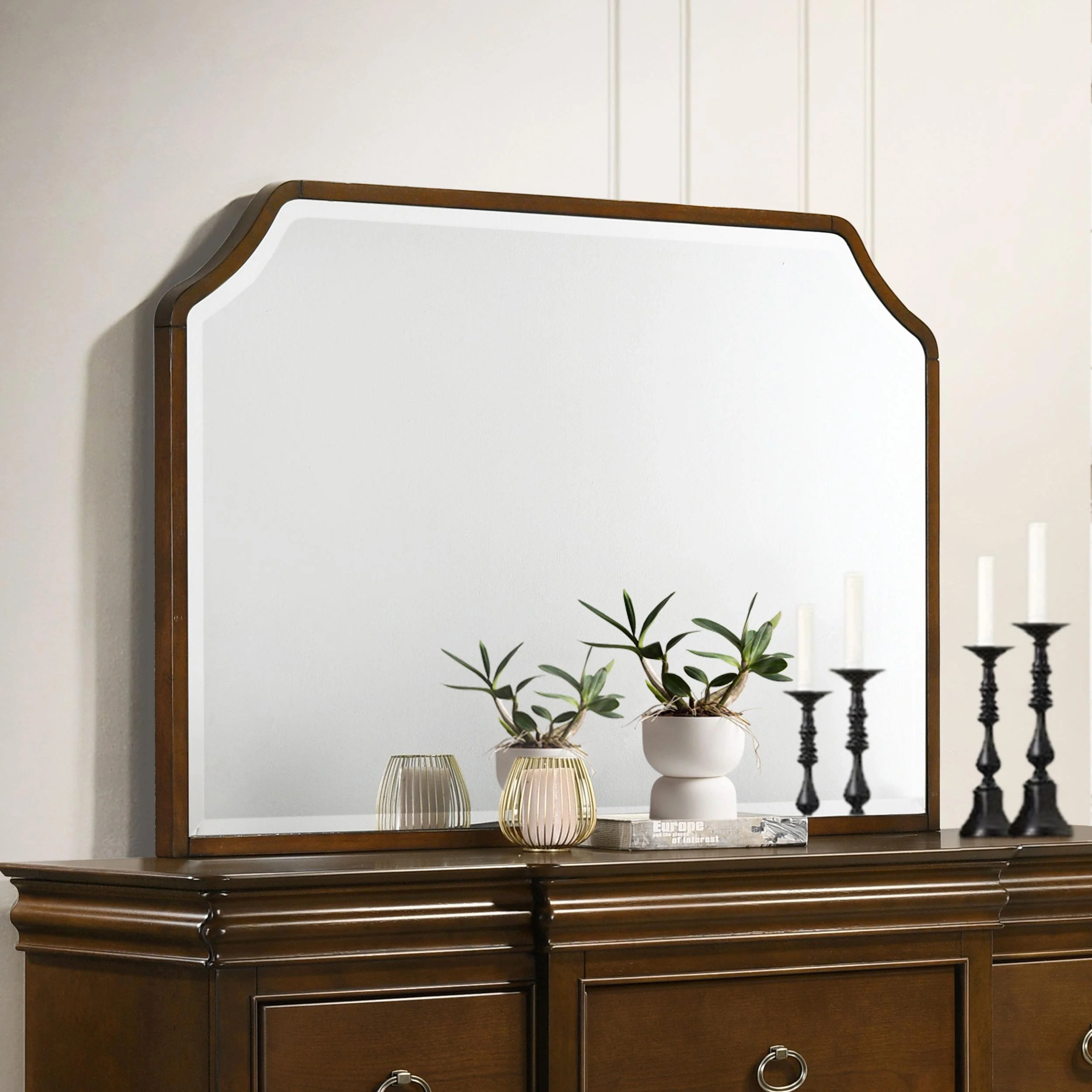 Garland Dresser Mirror Brown Cherry - Image 2