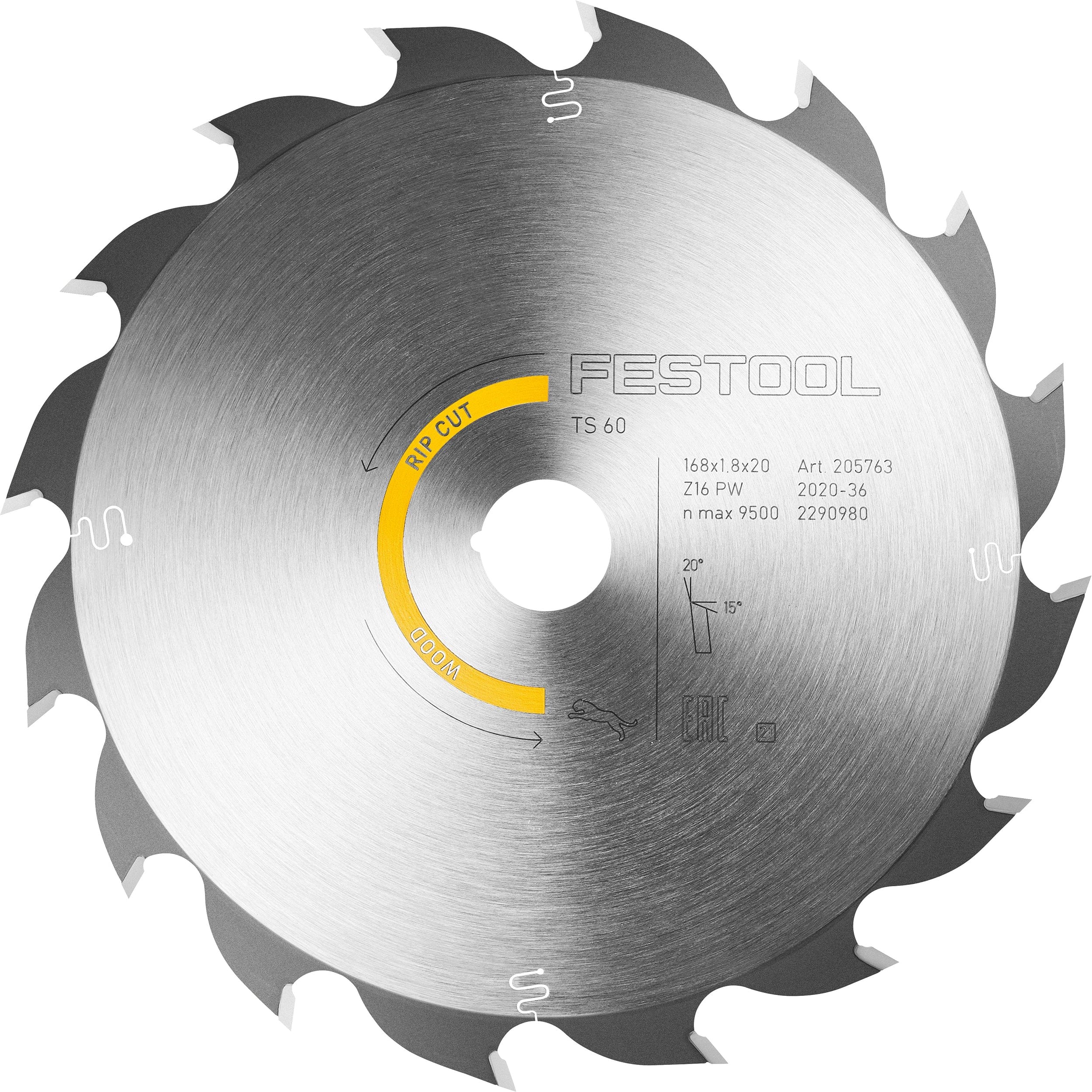 Rip Saw Blade 16T - TS 60 - Image 1