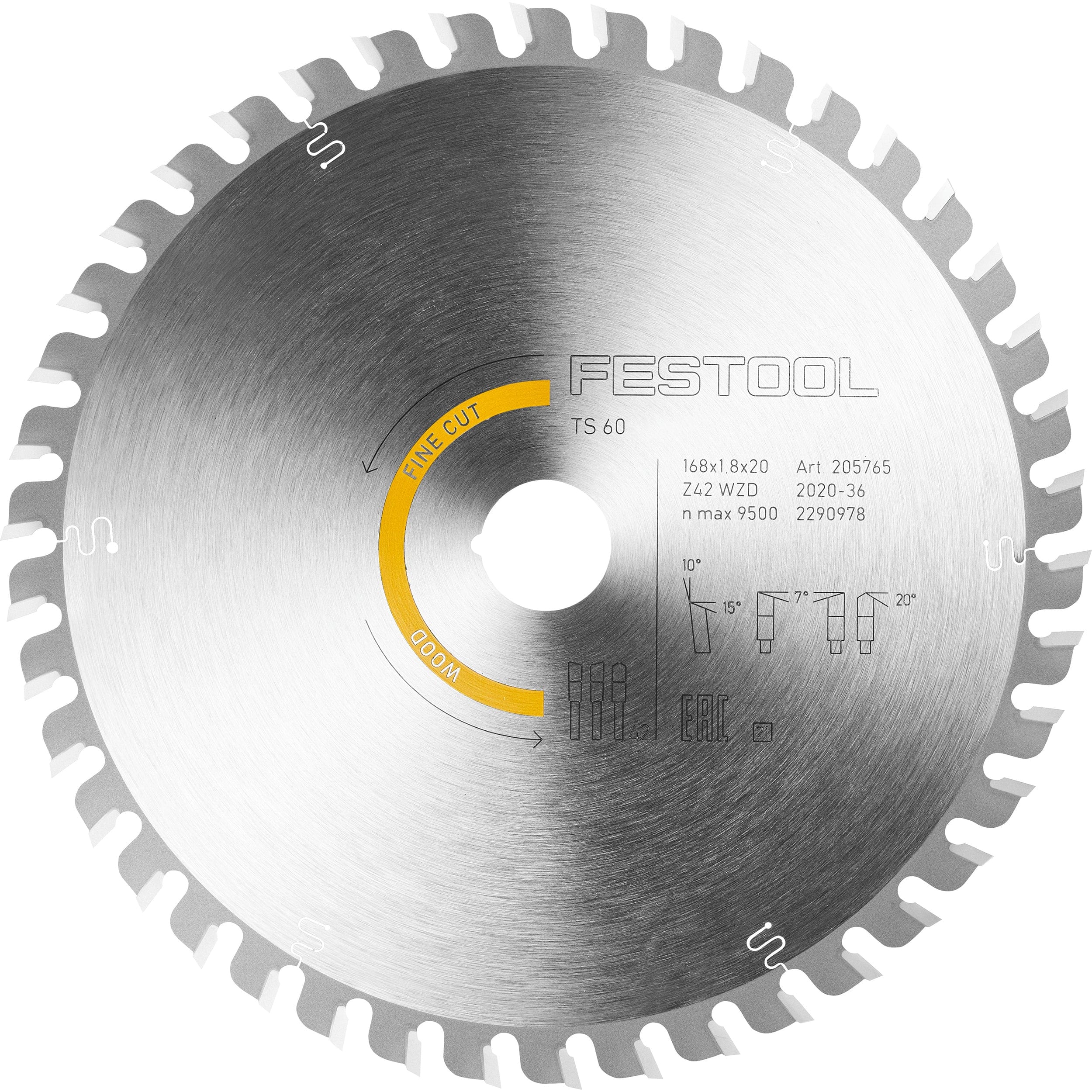 Fine Cut Saw Blade 42T – TS 60