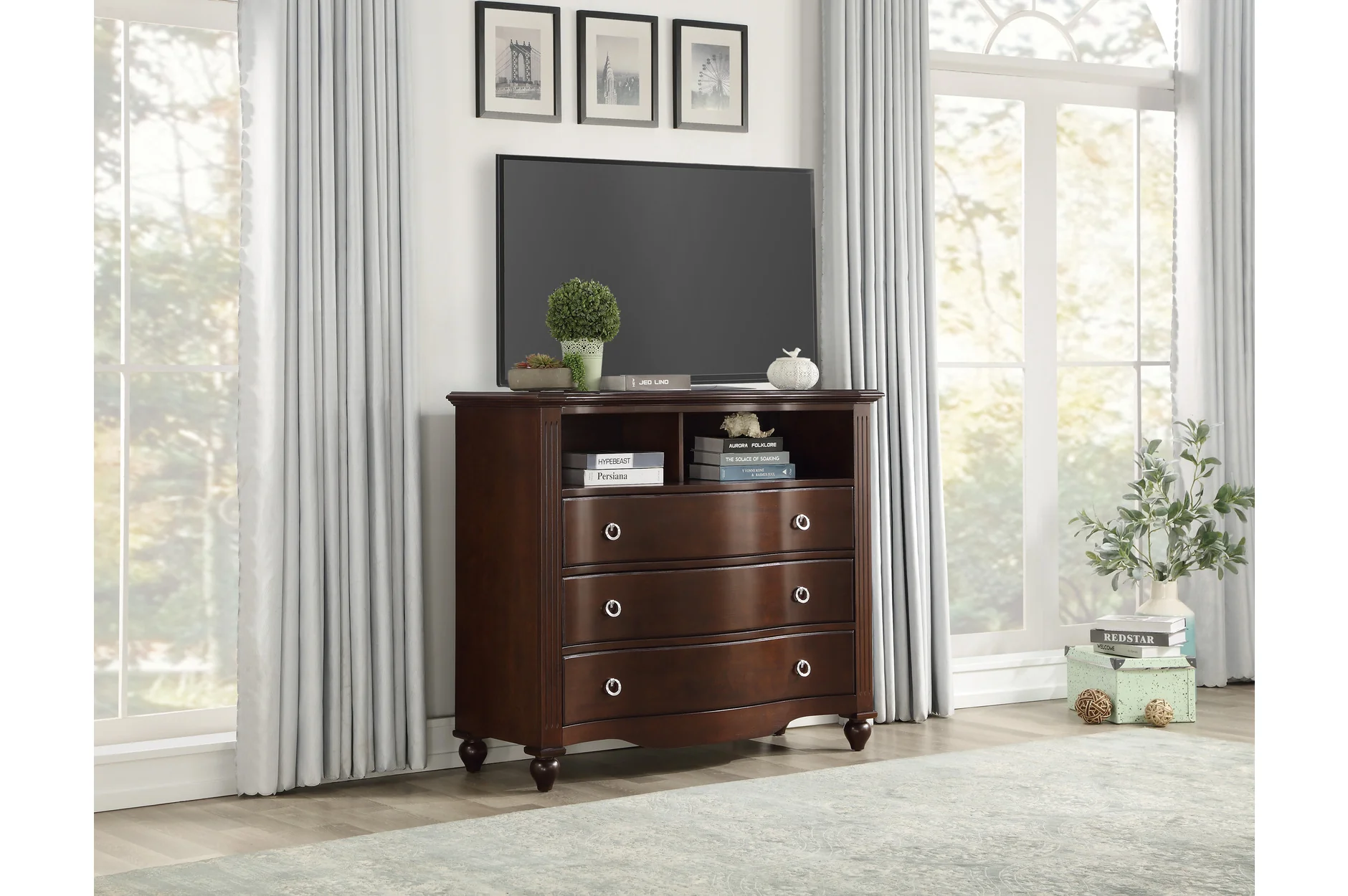 Meghan Espresso Panel Bedroom Set - Image 2