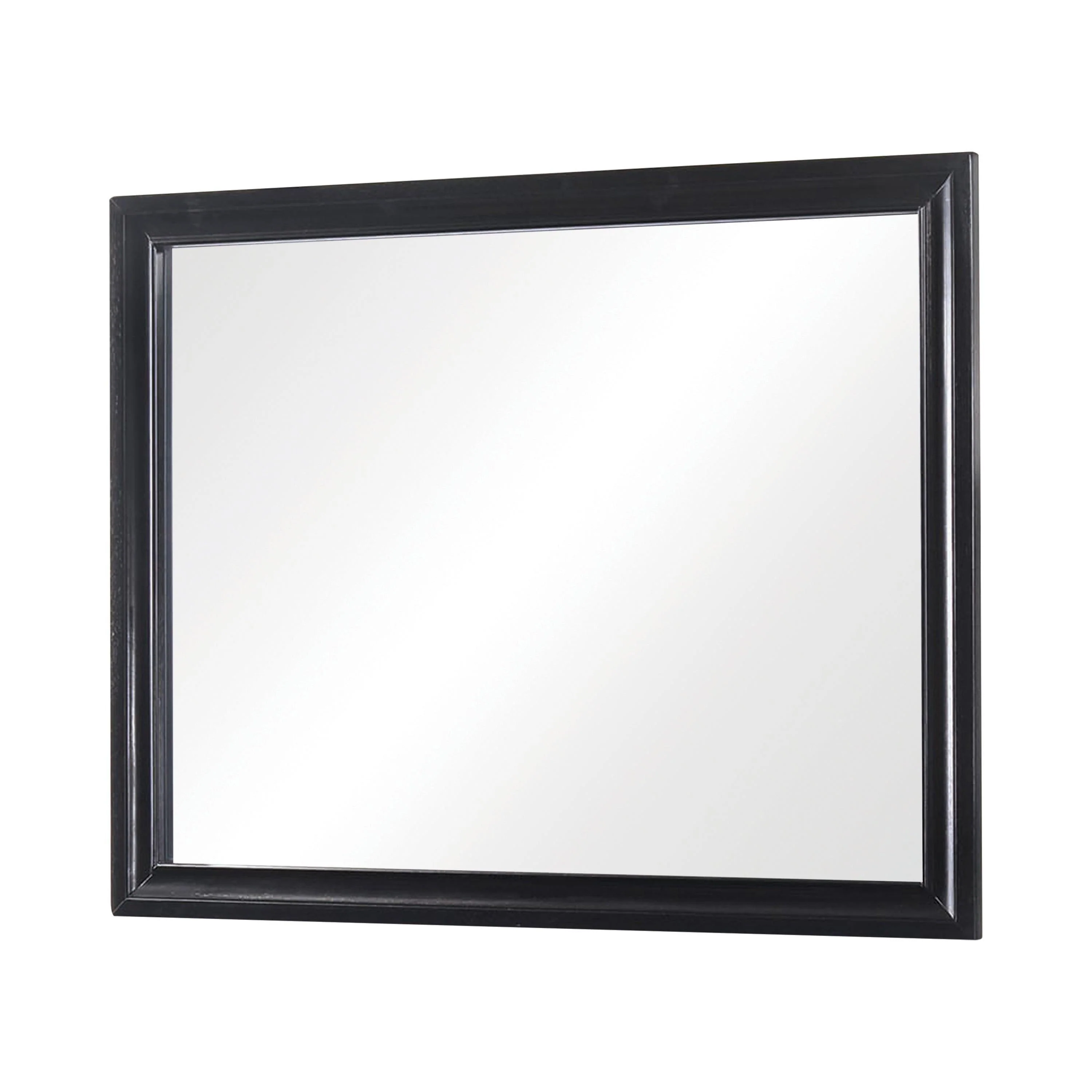 Miranda Rectangular Mirror Black - Image 3