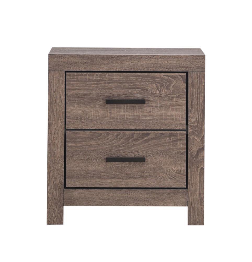 Brantford 2 Drawer Nightstand Barrel Oak - Image 3