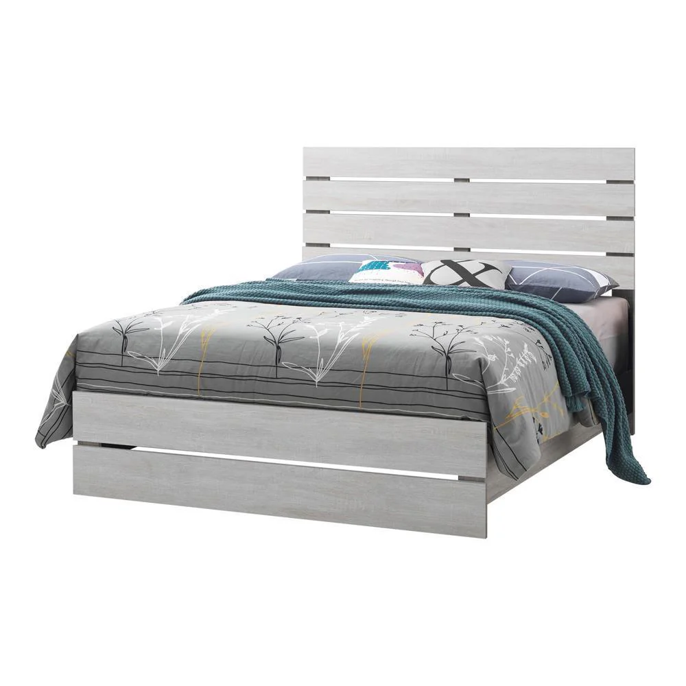 Brantford Queen Panel Bed Coastal White - Image 3