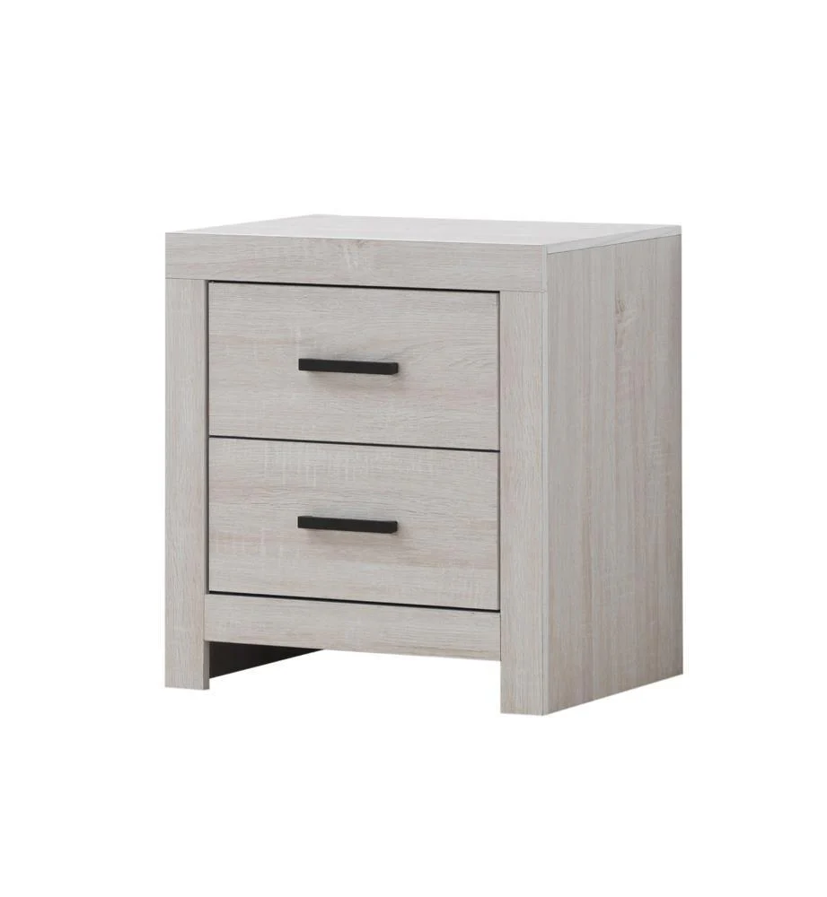 Brantford 2 Drawer Nightstand Coastal White - Image 2