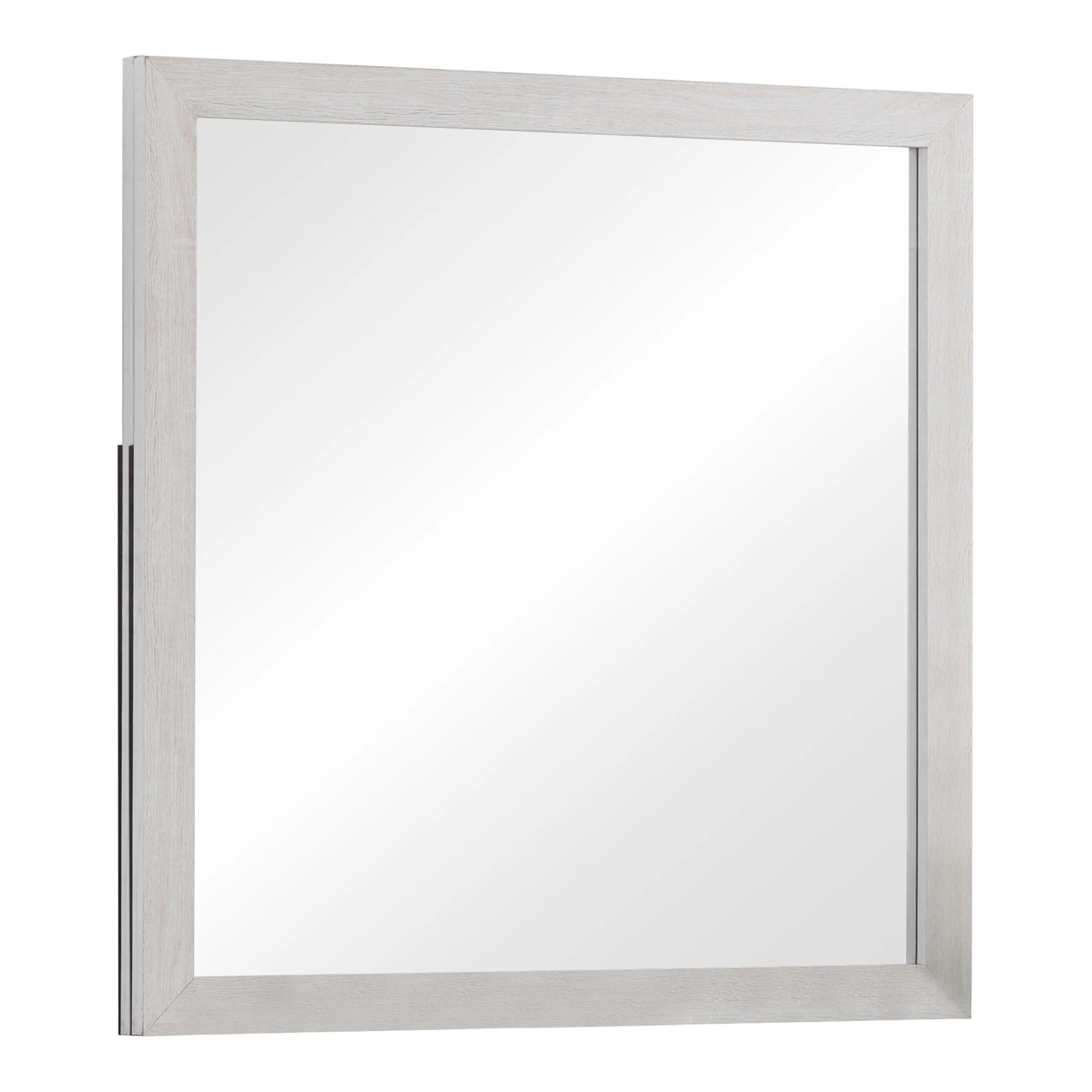 Brantford Rectangle Dresser Mirror Coastal White - Image 2