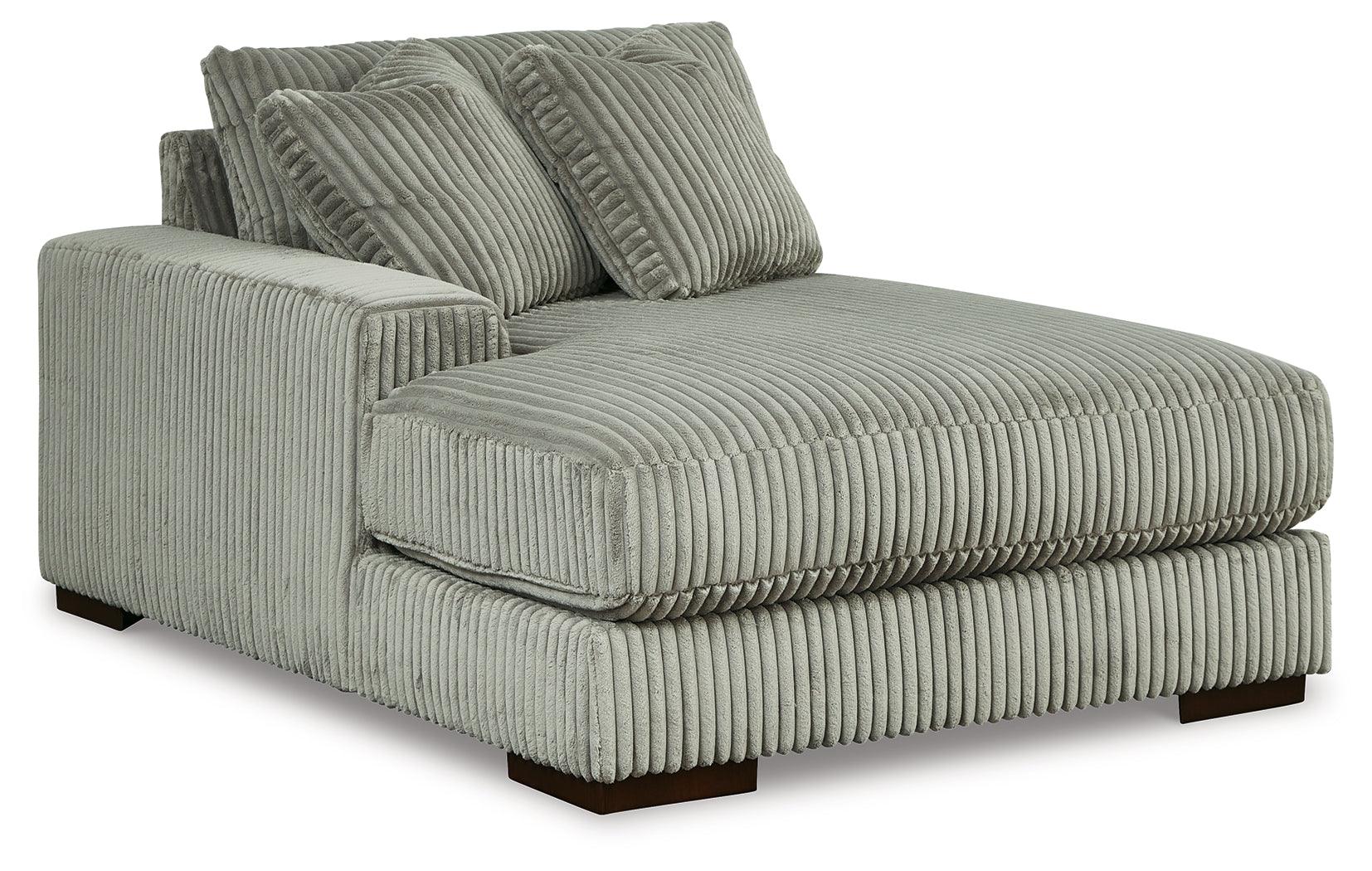 Lindyn Fog 3-Piece Sectional with Double Chaise - Image 3