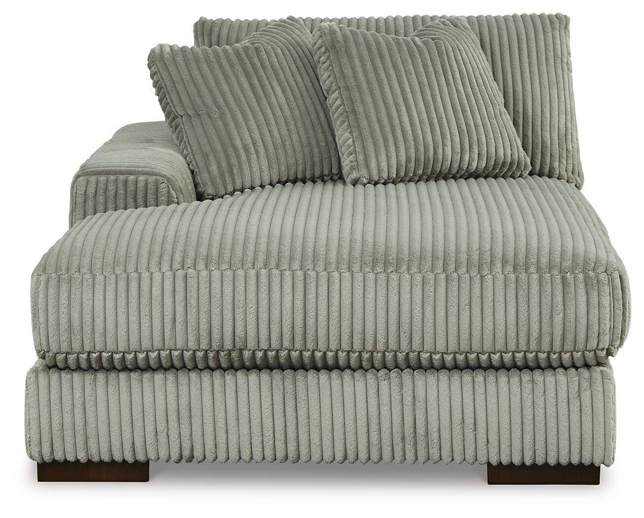 Lindyn Fog 4-Piece Sectional with Double Chaise - Image 2