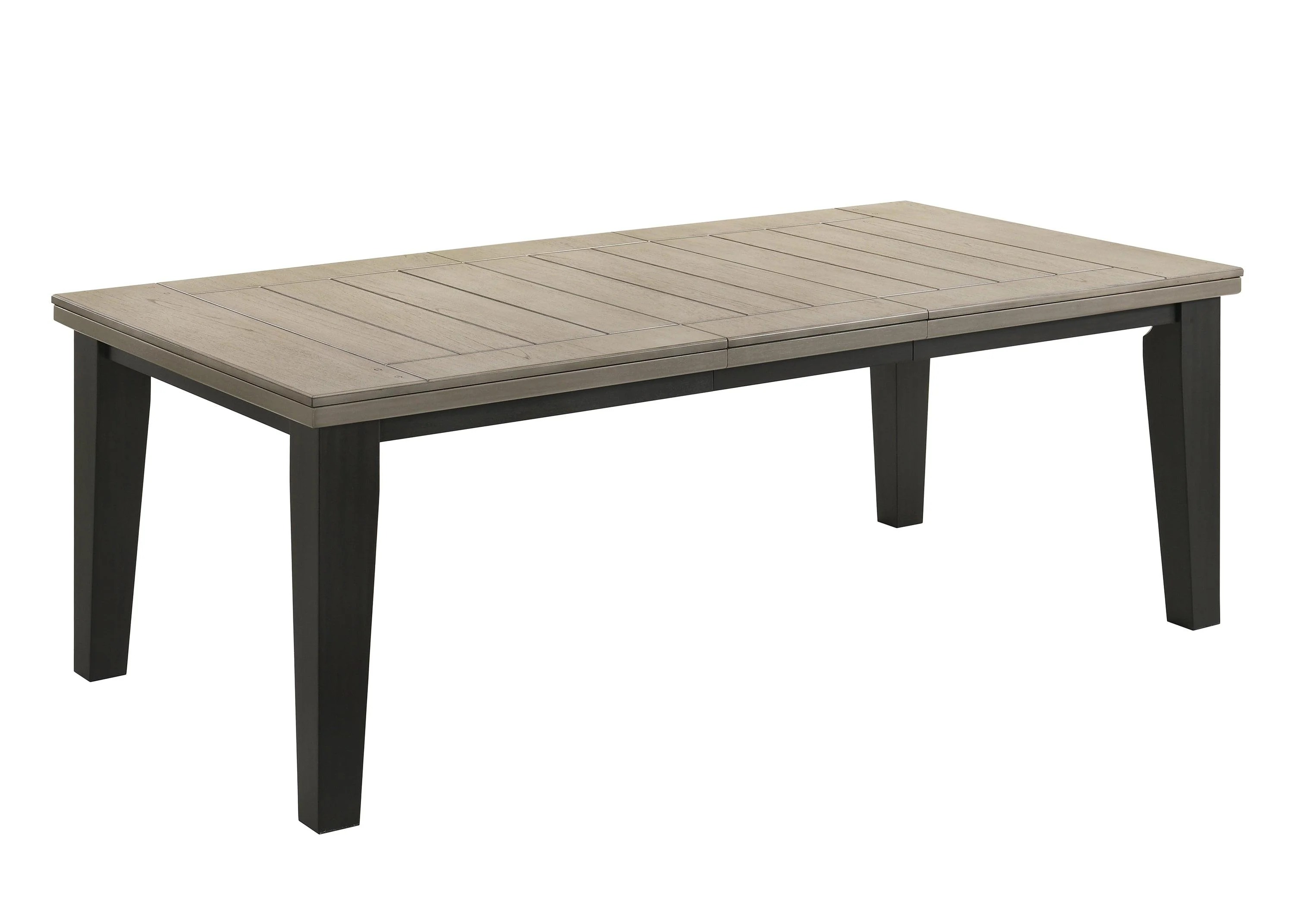 Bardstown Light Gray Upholstered Tufted Dining Room Set - Image 3