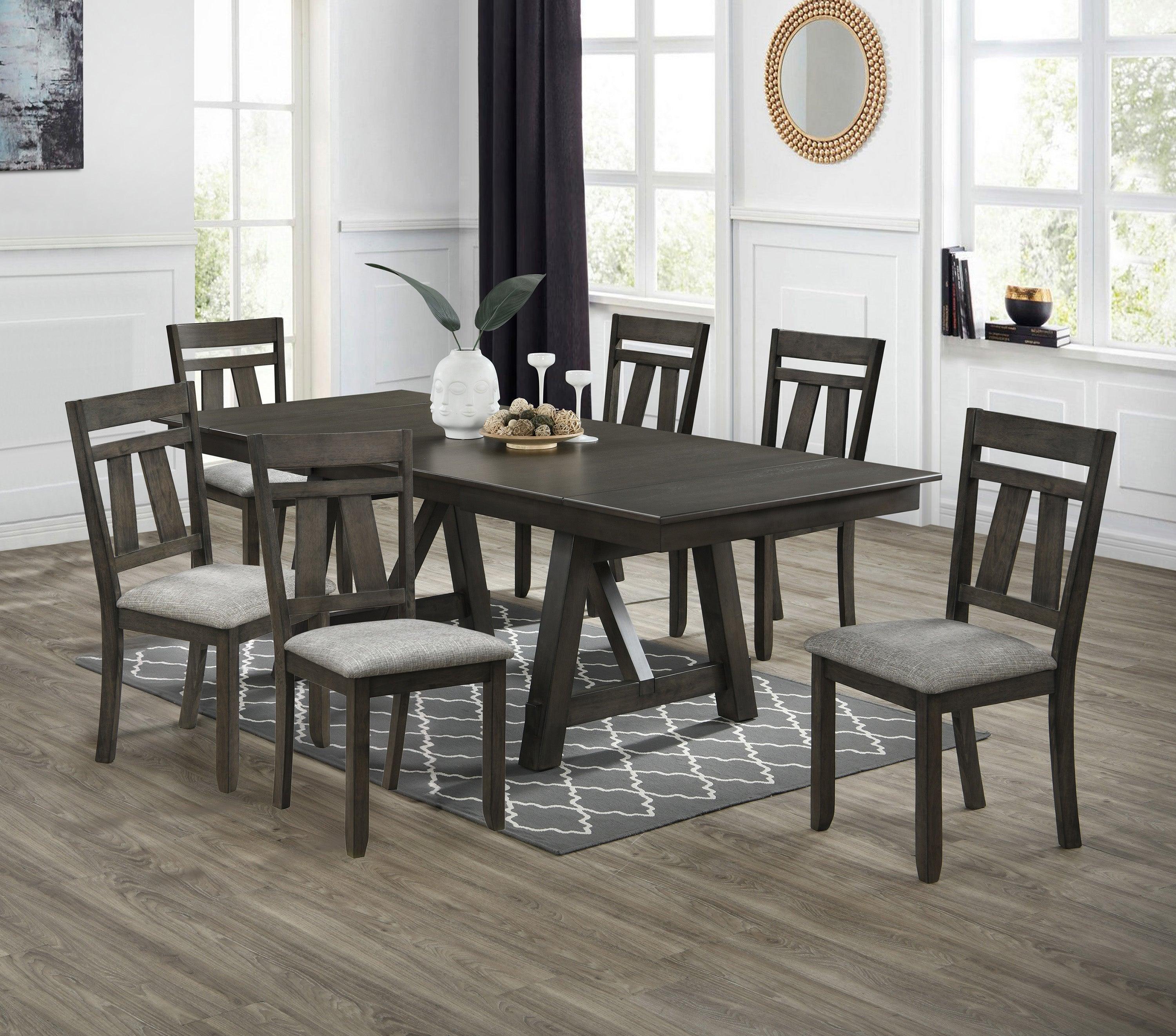 Marbelle Brown Rectangular Dining Room Set - Image 2