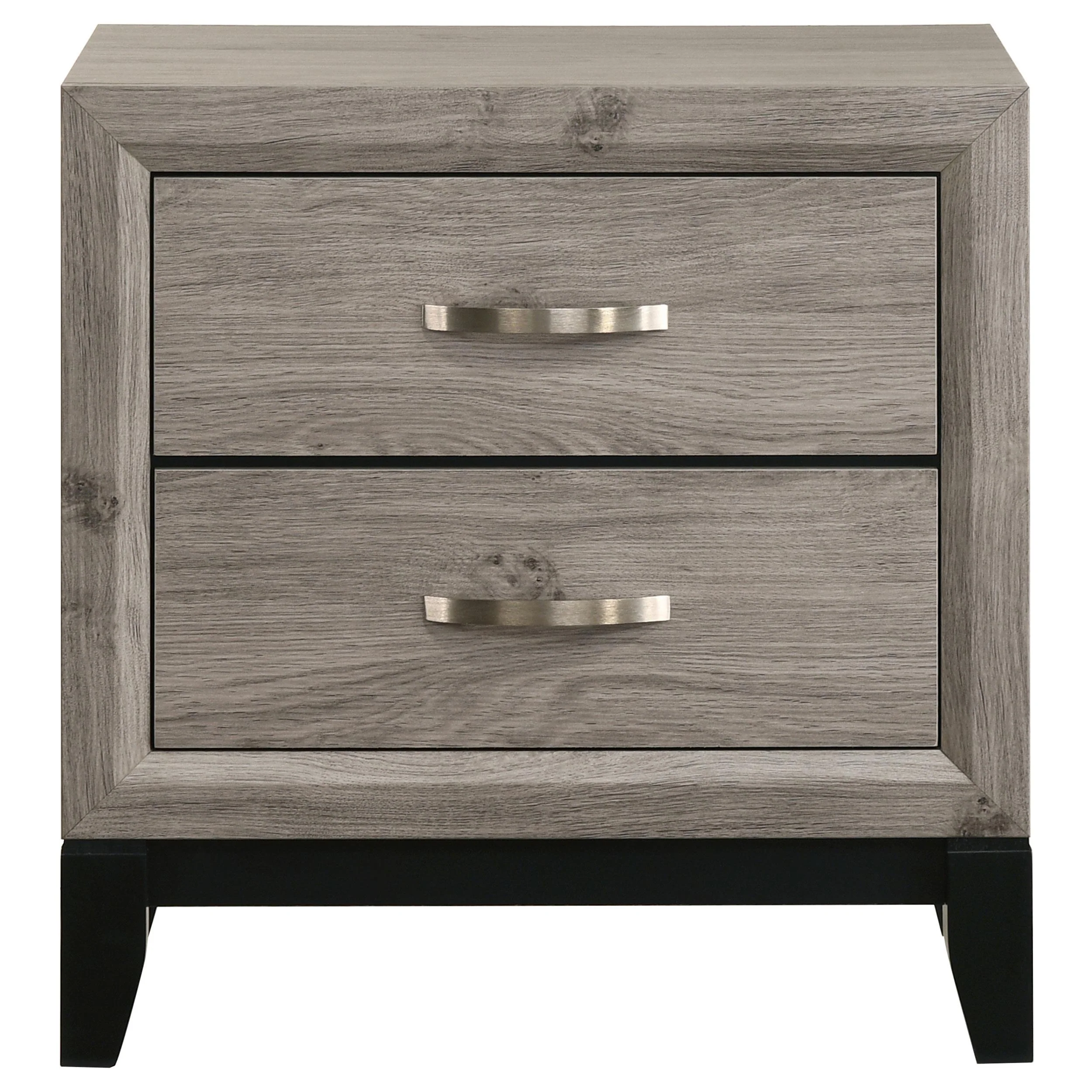 Watson 2-drawer Nightstand Bedside Table Light Taupe - Image 3