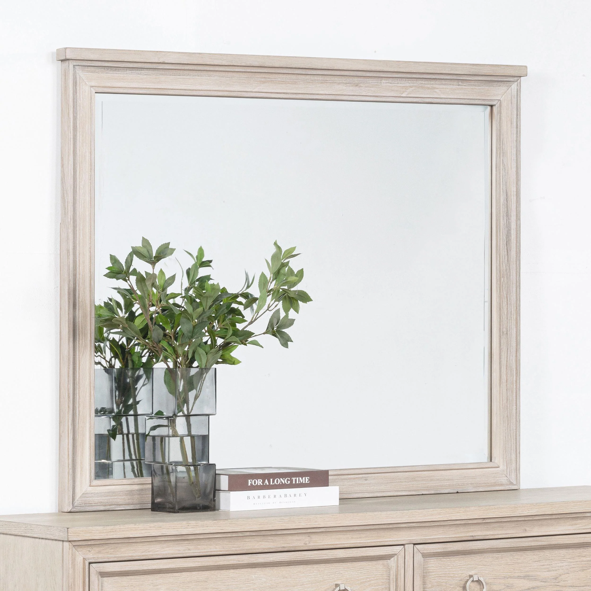 Pembroke Dresser Mirror Washed Oak - Image 2