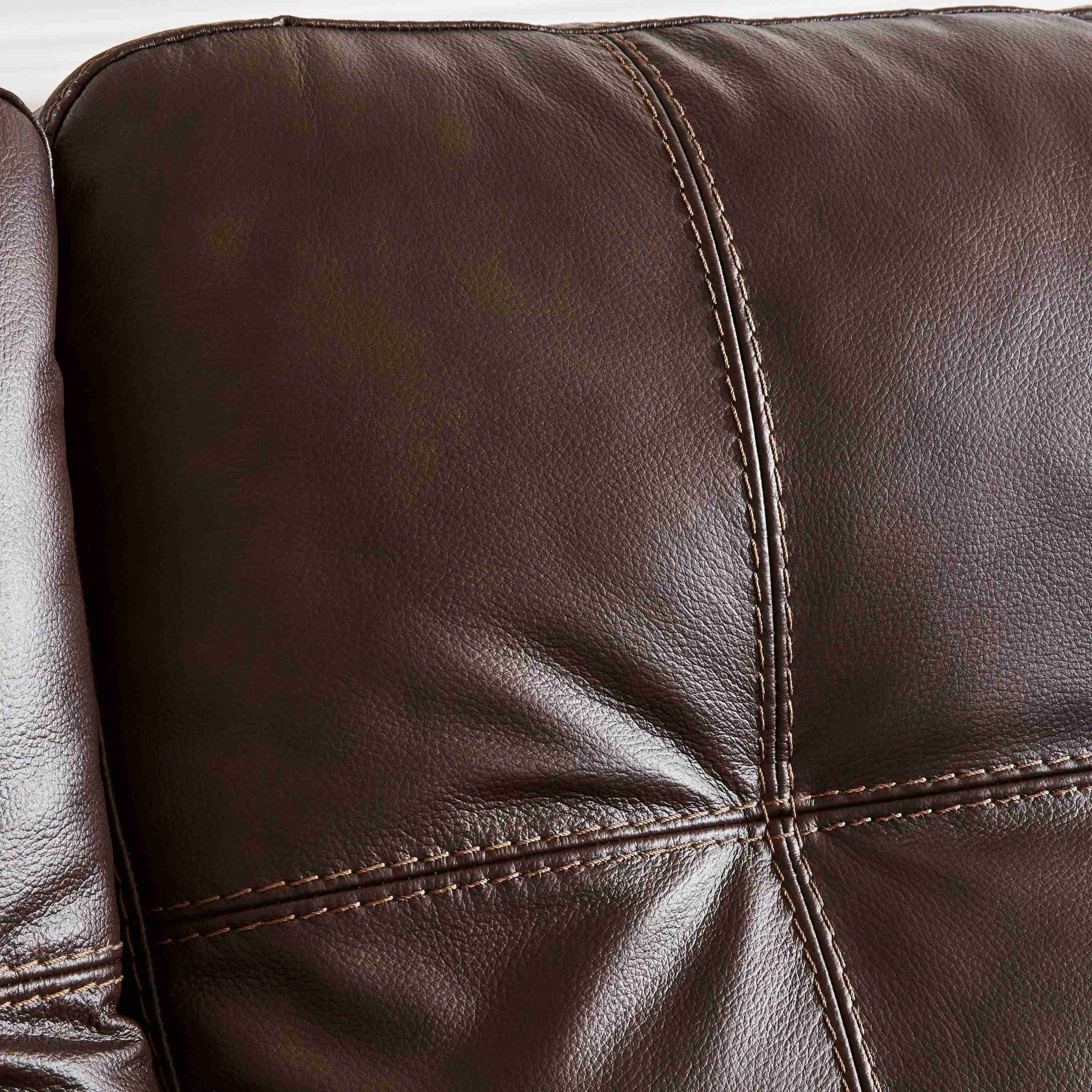 Santorine Dark Brown Sofa and Loveseat - Image 3