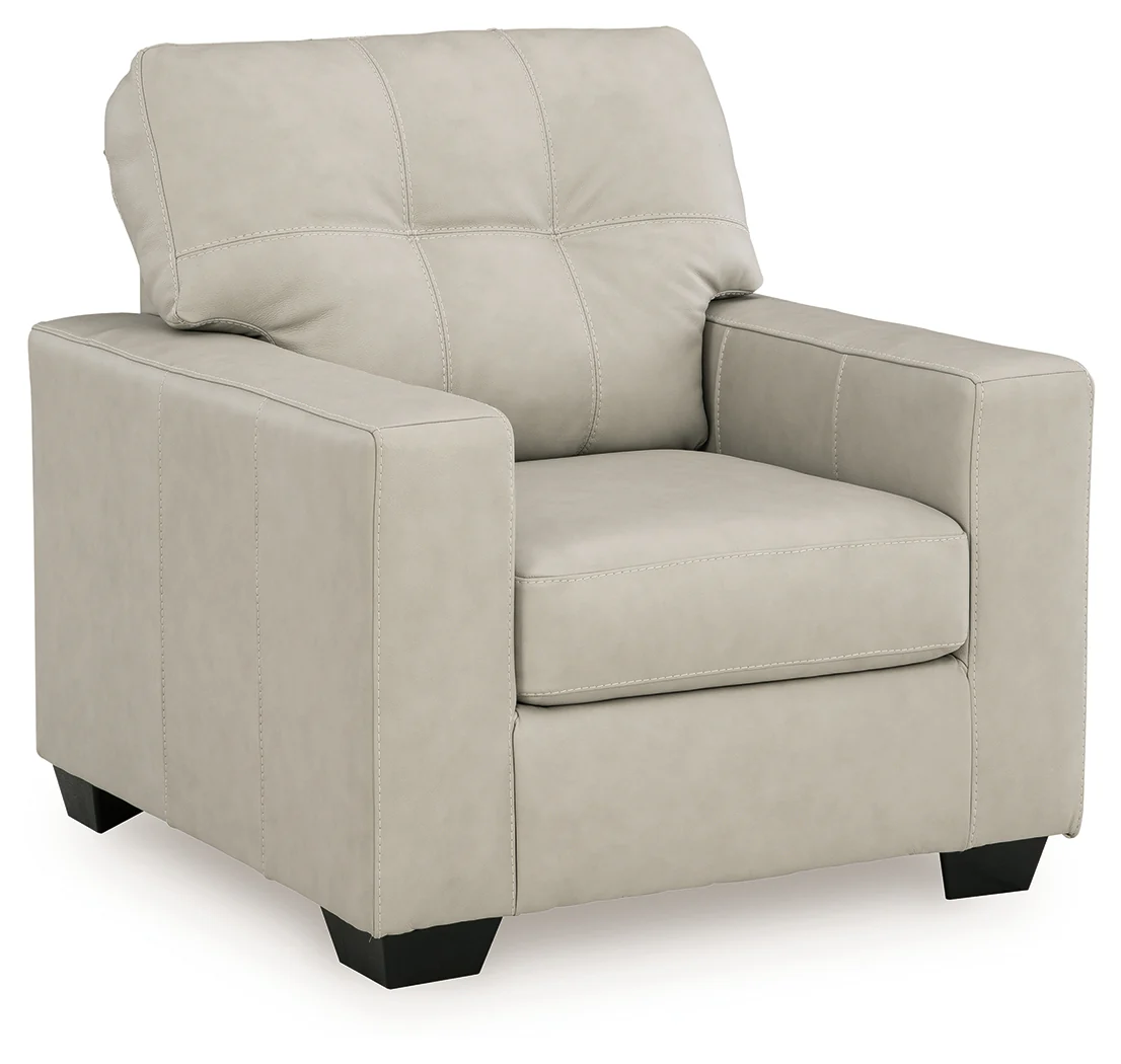 Santorine Bone Leather Chair - Image 2