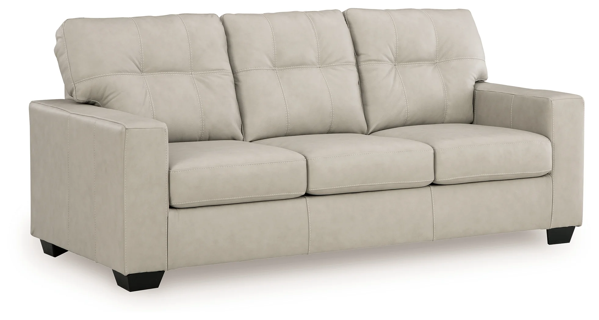 Santorine Bone Leather Sofa - Image 2