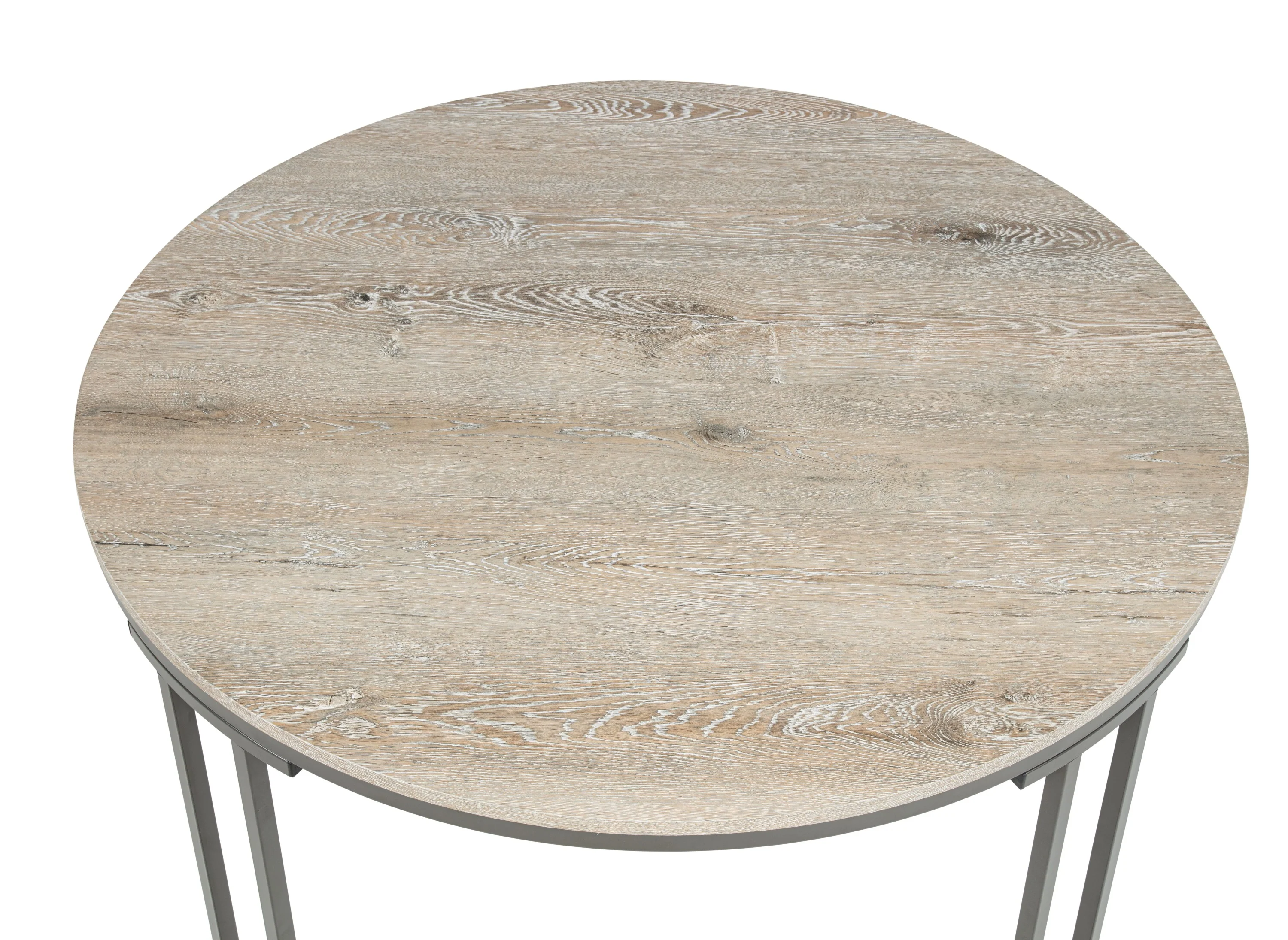 Verano Light Gray Round Dining Room Set - Image 3