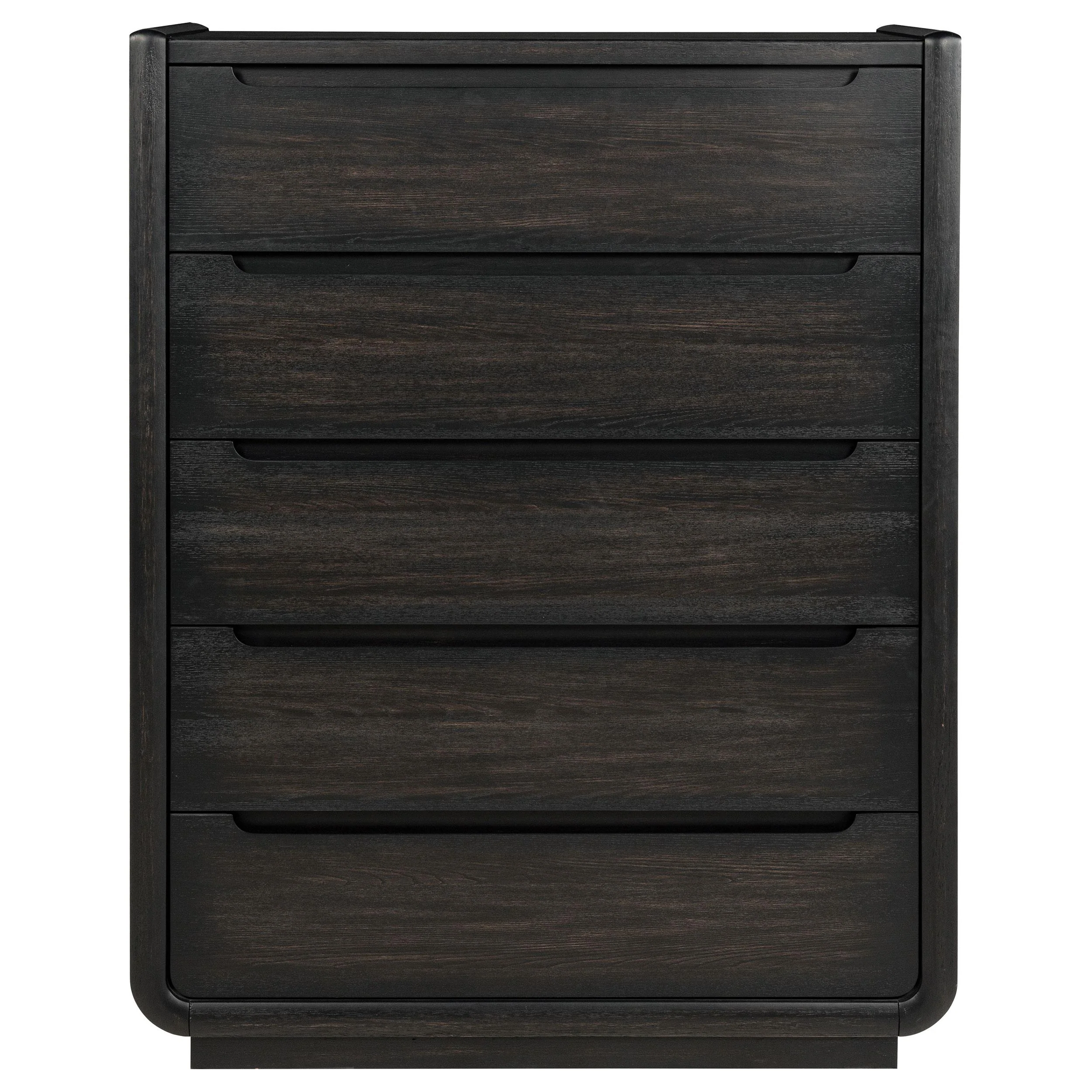 Leandro 5-drawer Bedroom Chest of Drawers Burnished Black - Image 2