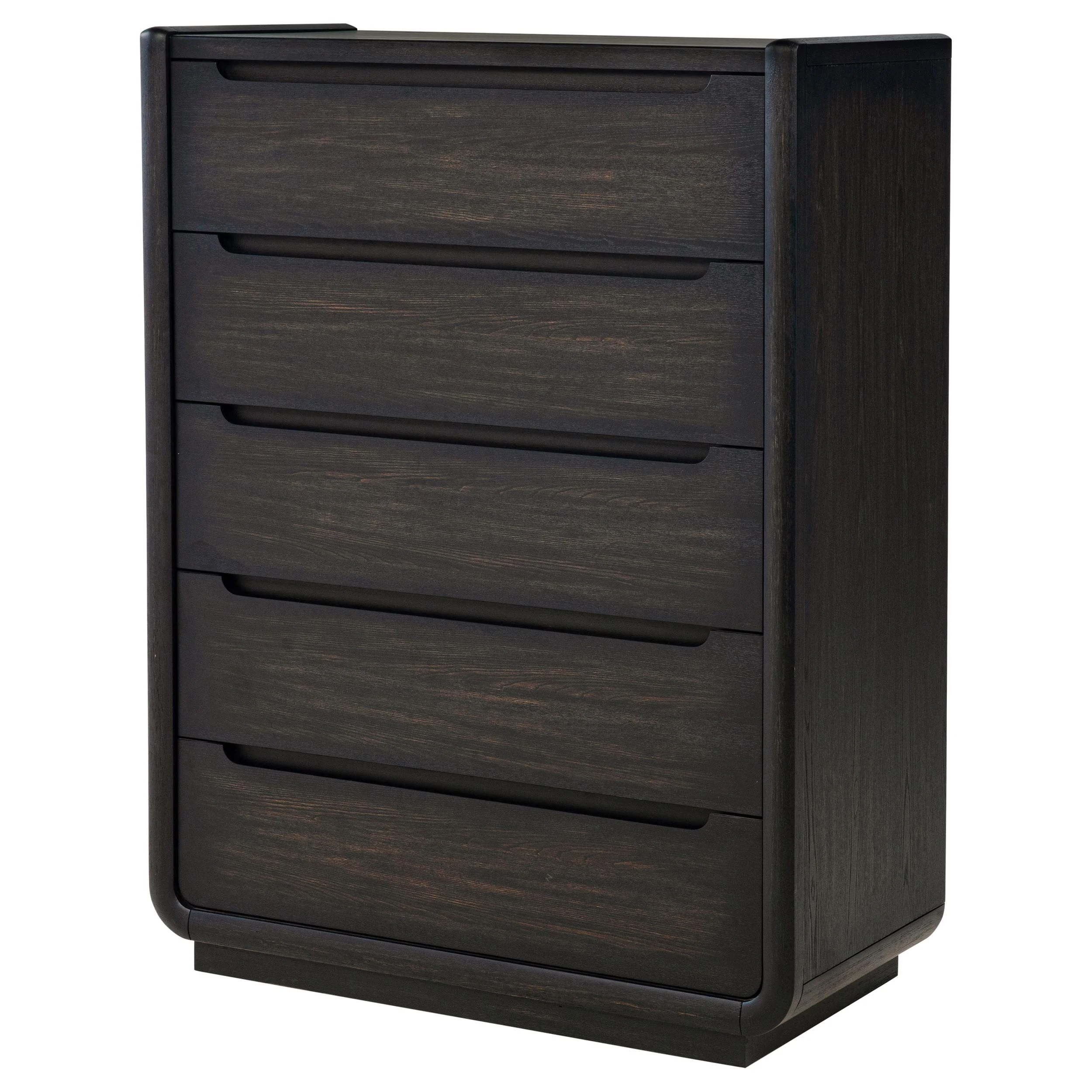 Leandro 5-drawer Bedroom Chest of Drawers Burnished Black - Image 3