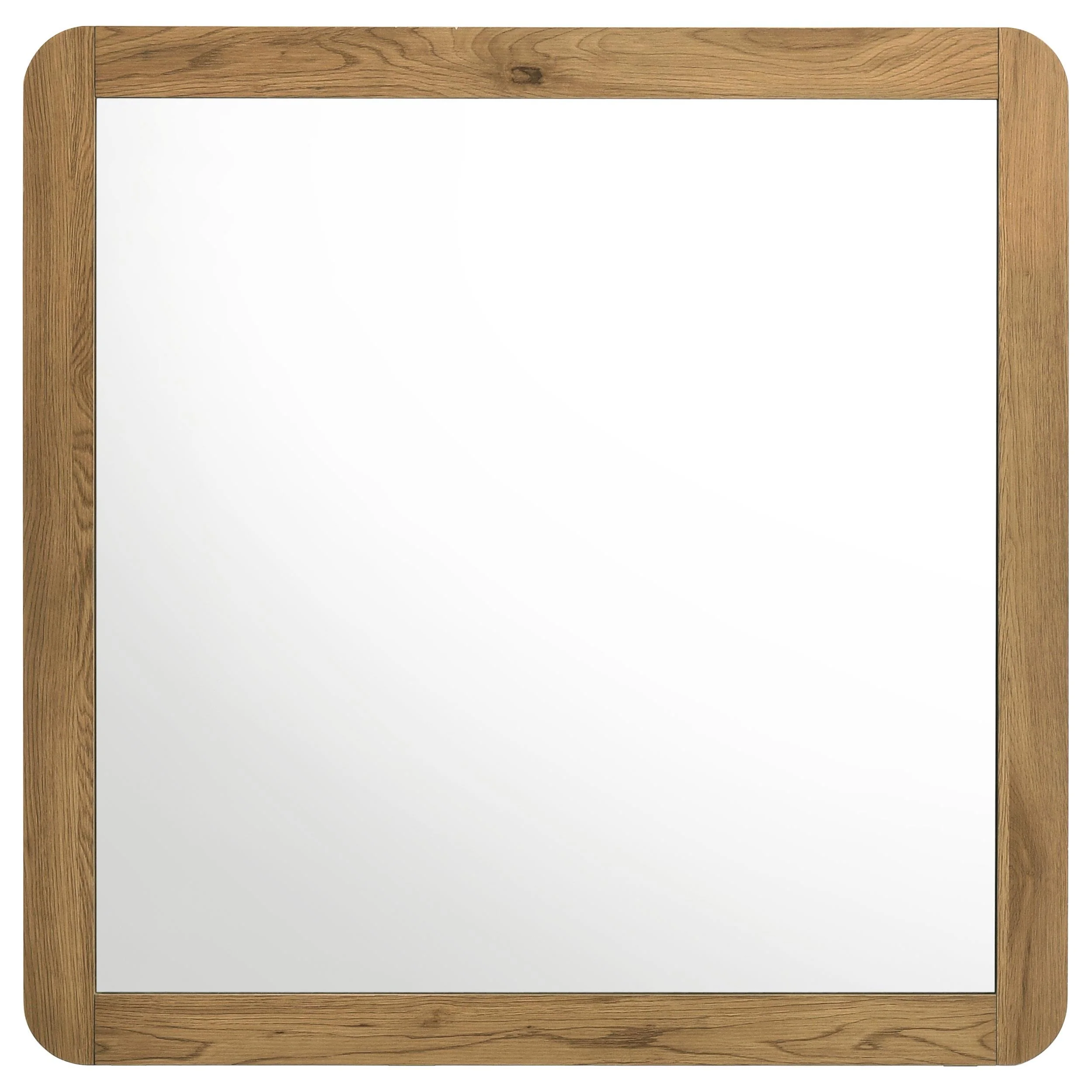 Bennett Bedroom Dresser Mirror Light Oak - Image 3
