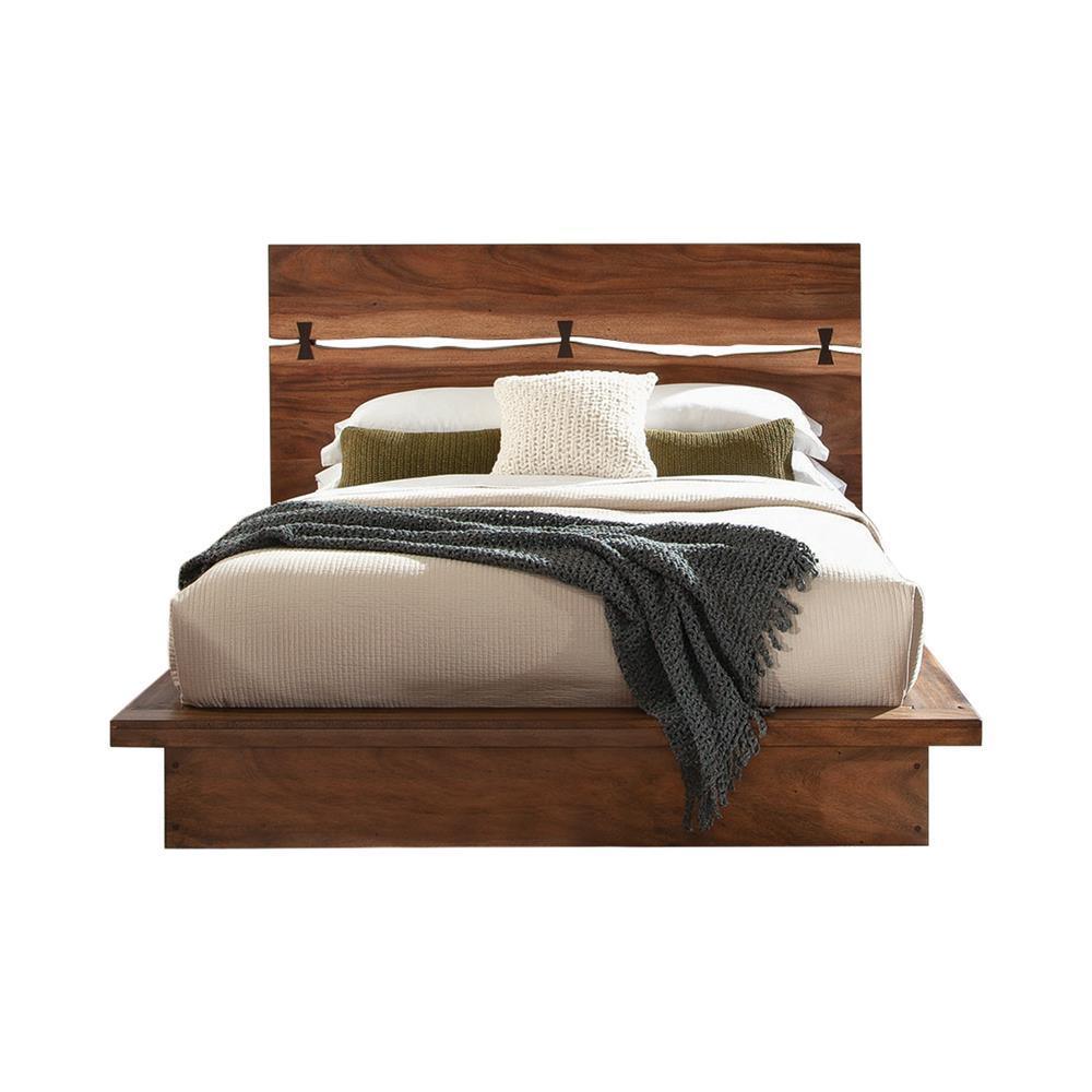 Winslow King Bed Smokey Walnut Coffee Bean - Image 2