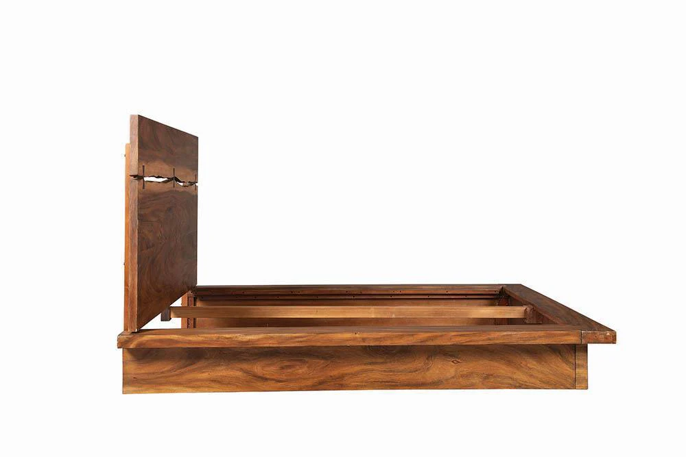 Winslow Queen Bed Smokey Walnut Coffee Bean - Image 3
