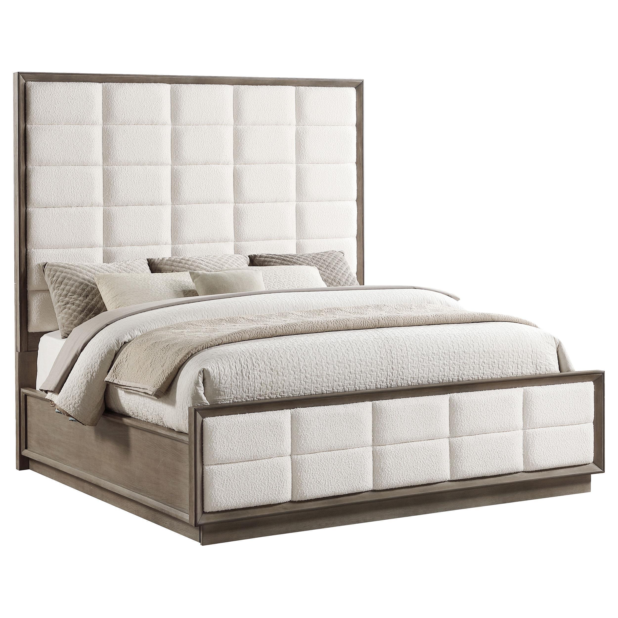 DURANGO COLLECTION Durango 77-inch King Panel Bed Washed Oak 223271KE - Image 2