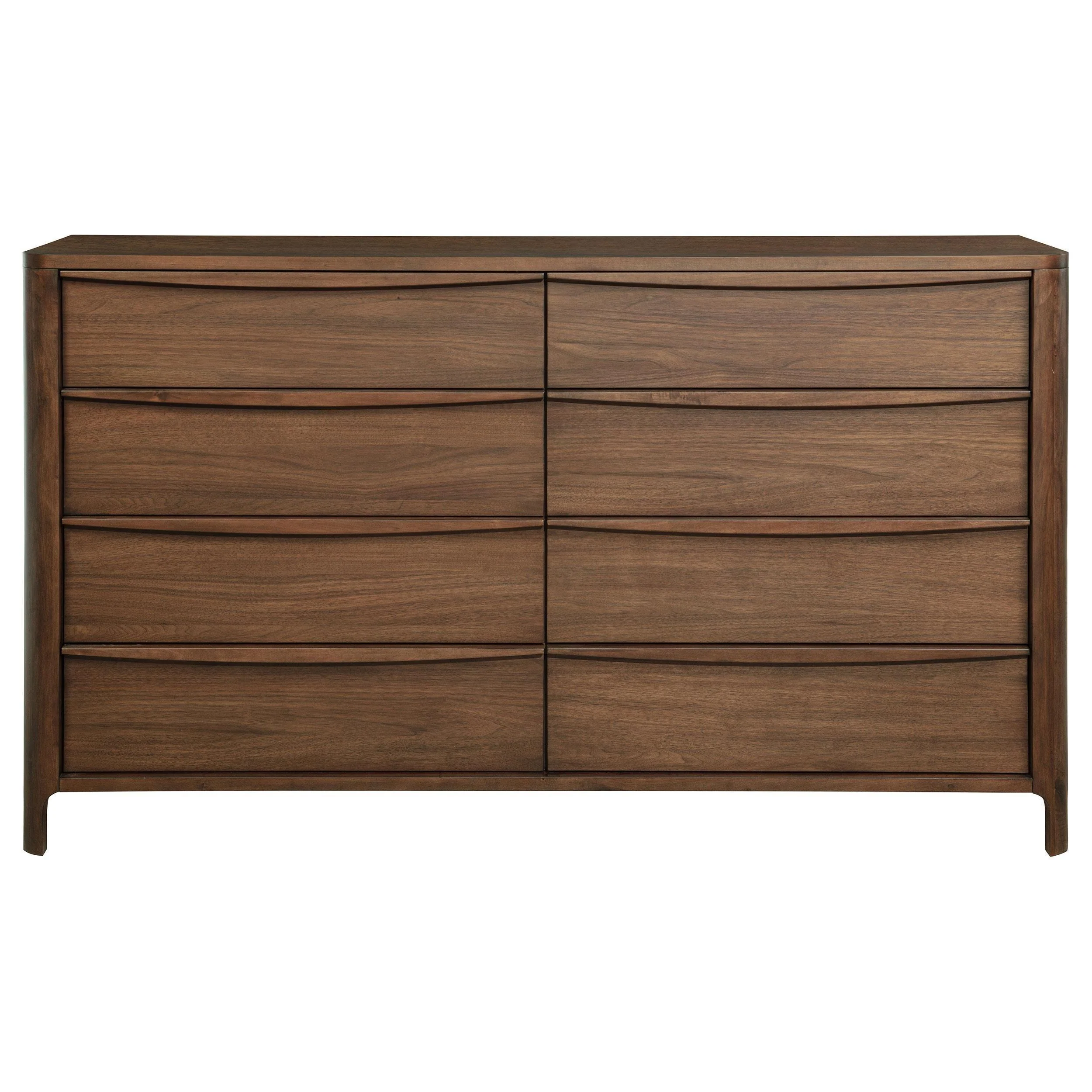 Maderia 8-drawer Dresser Cabinet Walnut - Image 3
