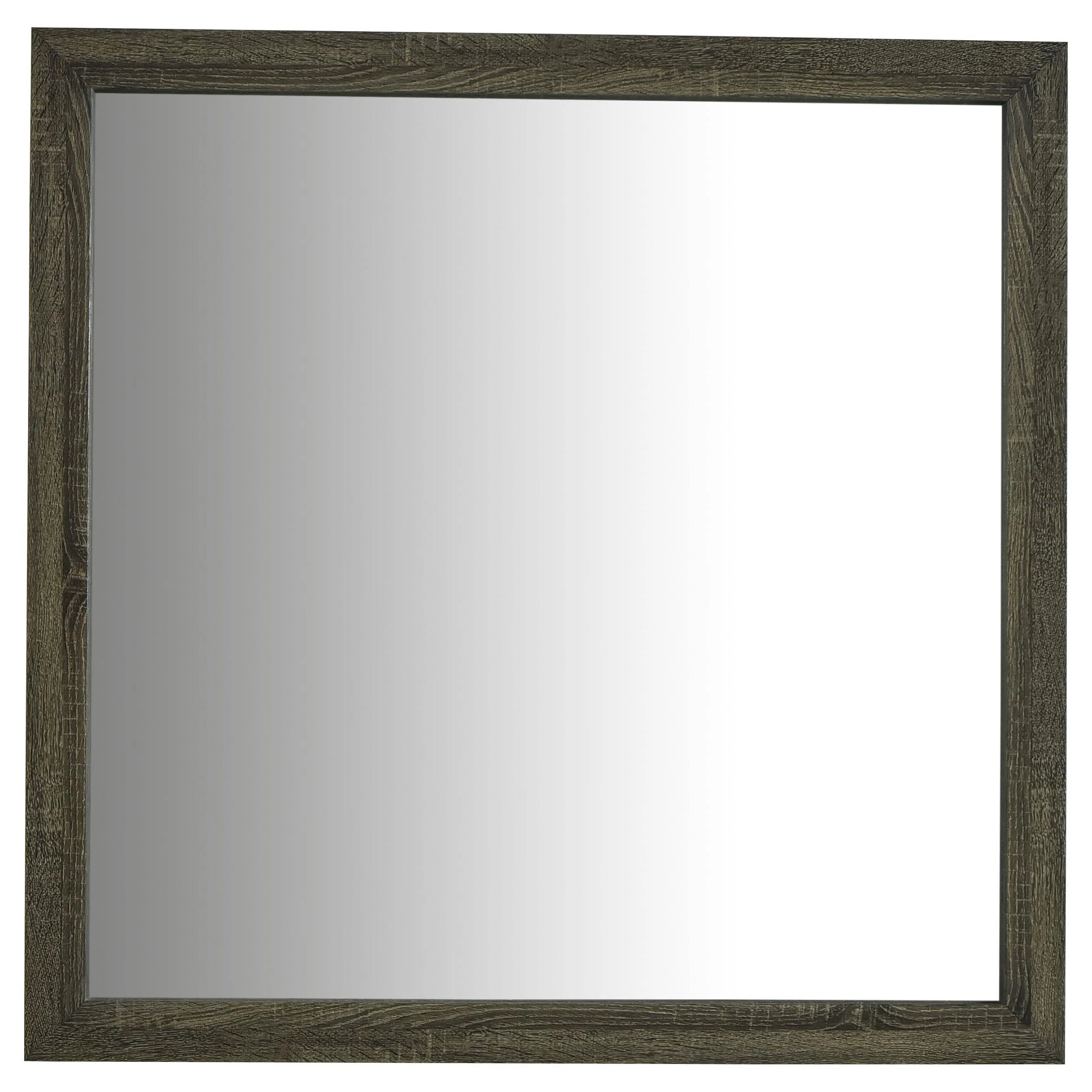 Wright Dresser Mirror Brown Oak - Image 3