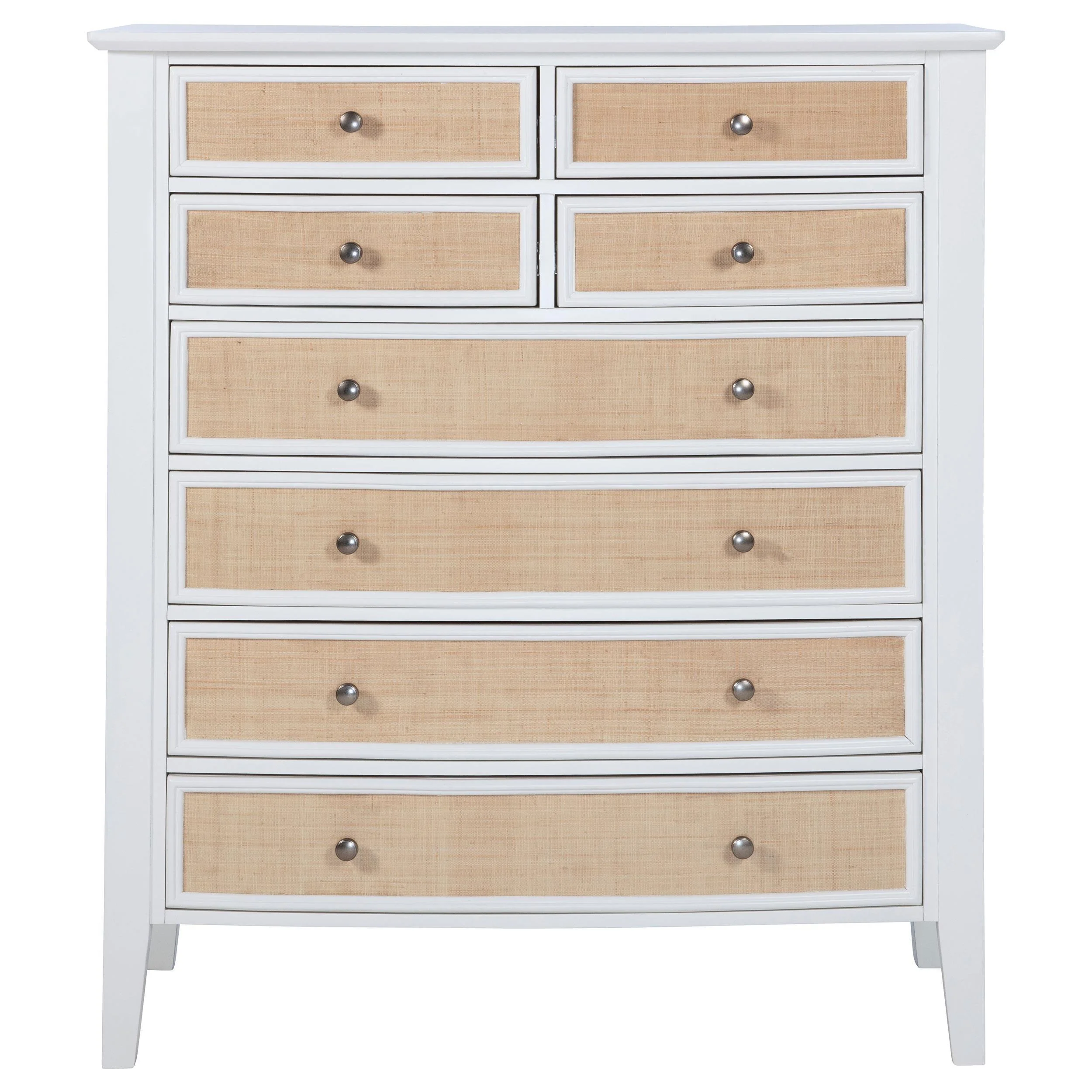 Bexhill 8-drawer Chest of Drawers White - Image 3