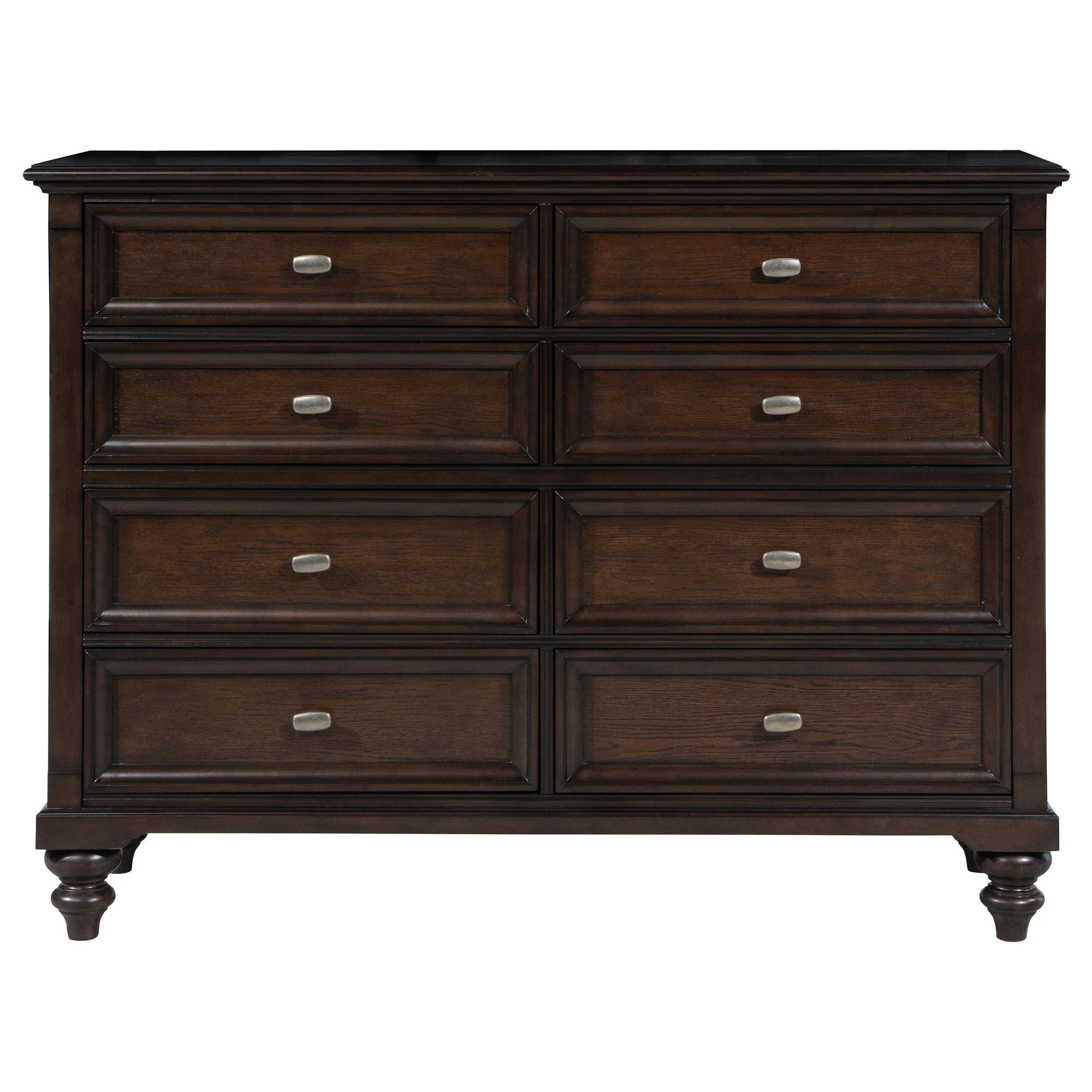 Andover 8-drawer Dresser Cabinet Dark Oak - Image 3