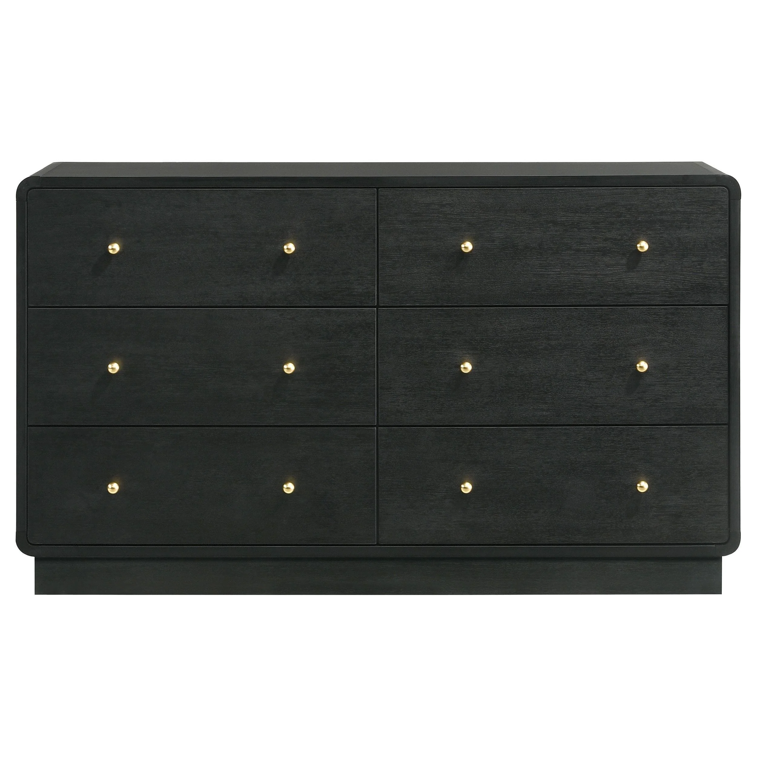 Cavelle 6-drawer Dresser Cabinet Black - Image 3