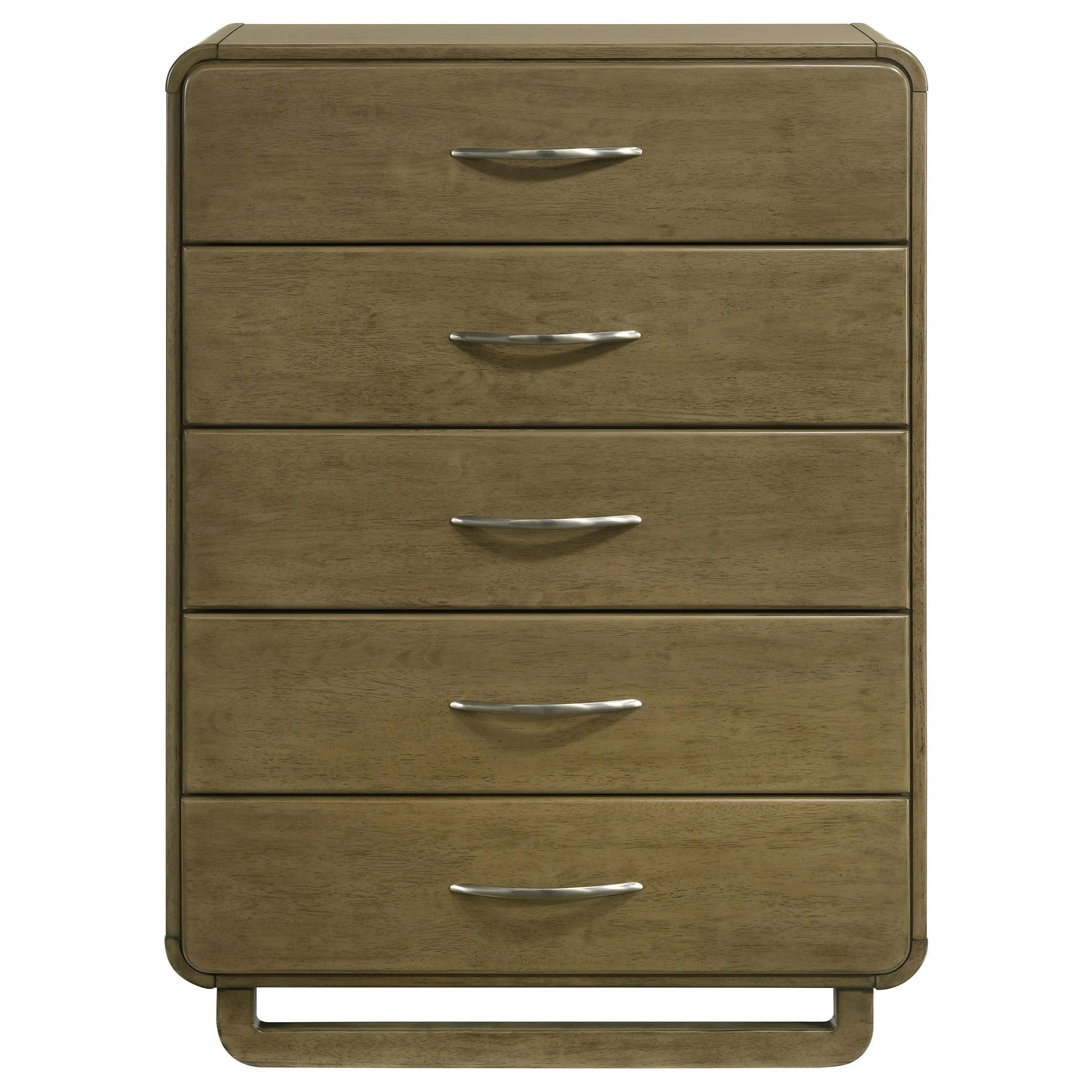 Amsbury 5-drawer Chest of Drawers Nutmeg - Image 3