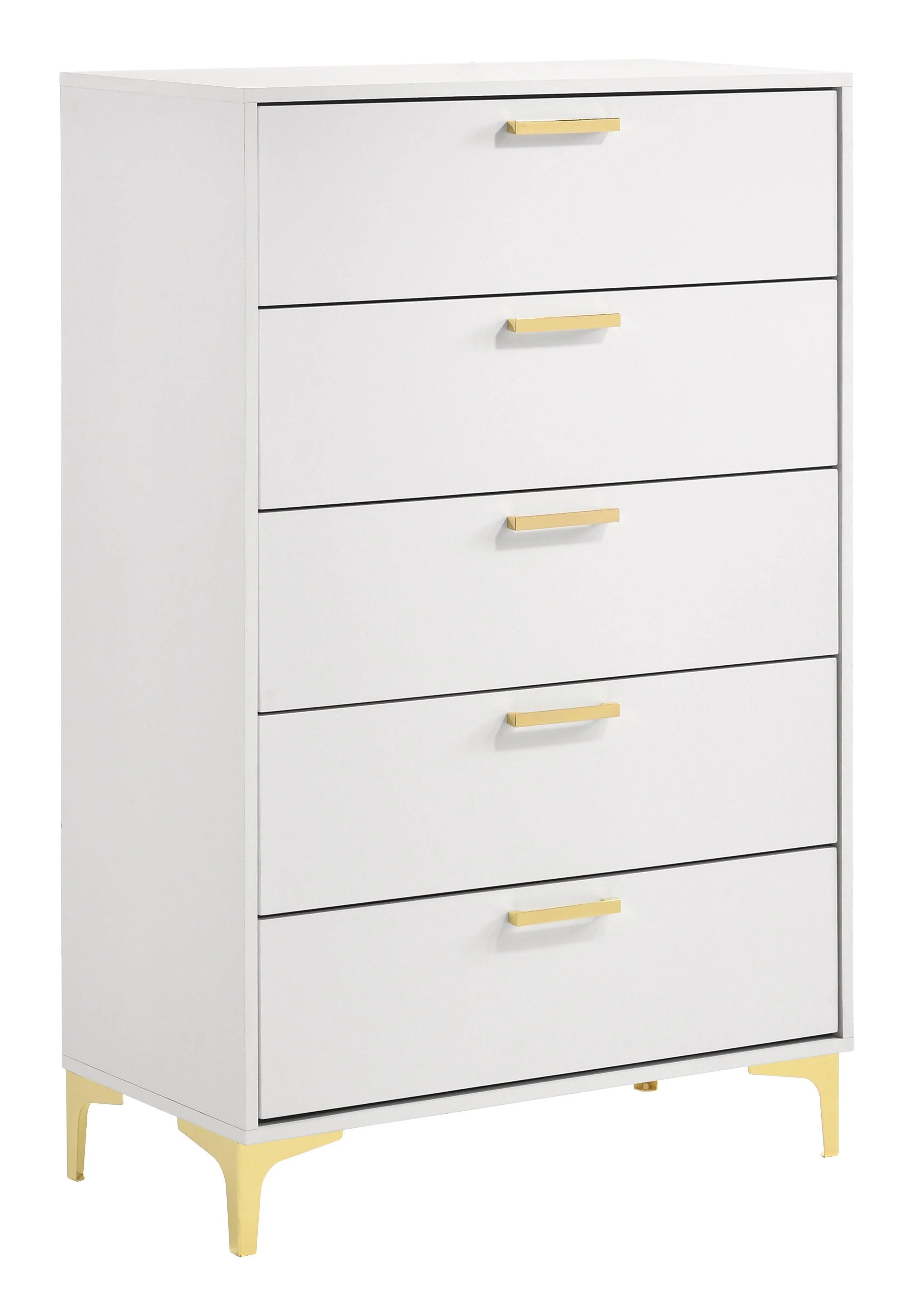 Kendall 5 Drawer Chest White - Image 2