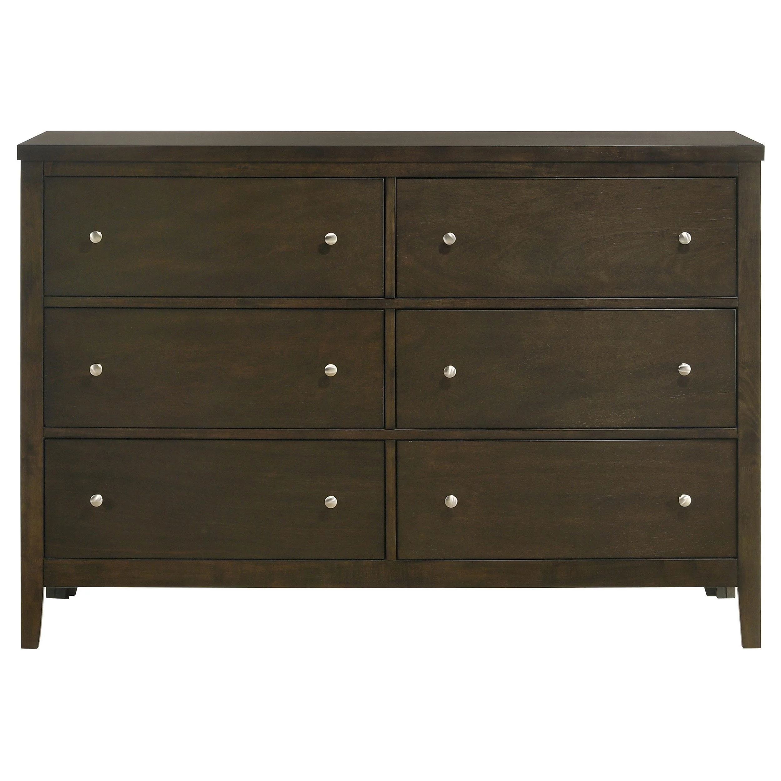 Wilkes 6-drawer Dresser Cabinet Dark Cocoa - Image 3