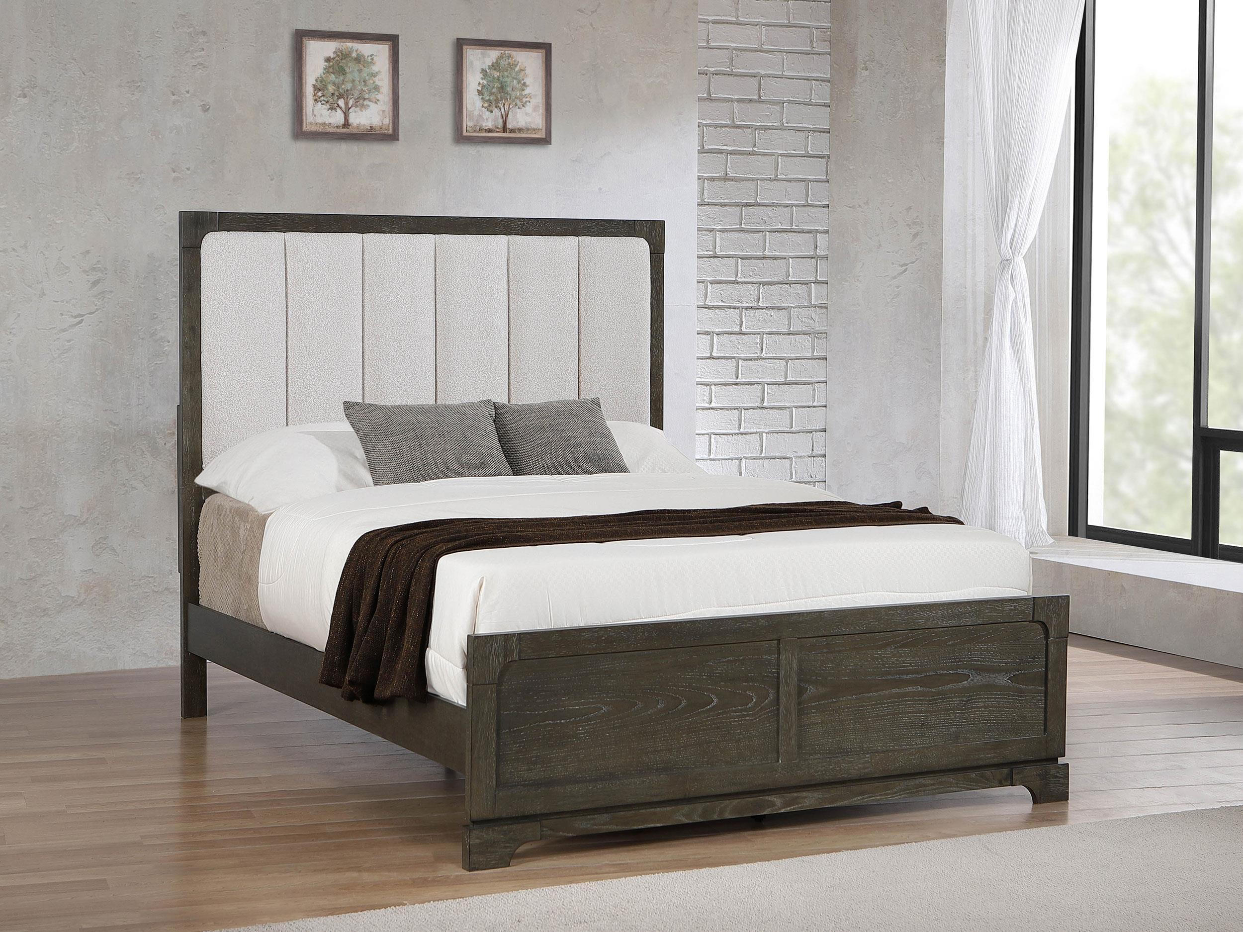 Gran Park 59-inch Queen Panel Bed Dark Cocoa - Image 2