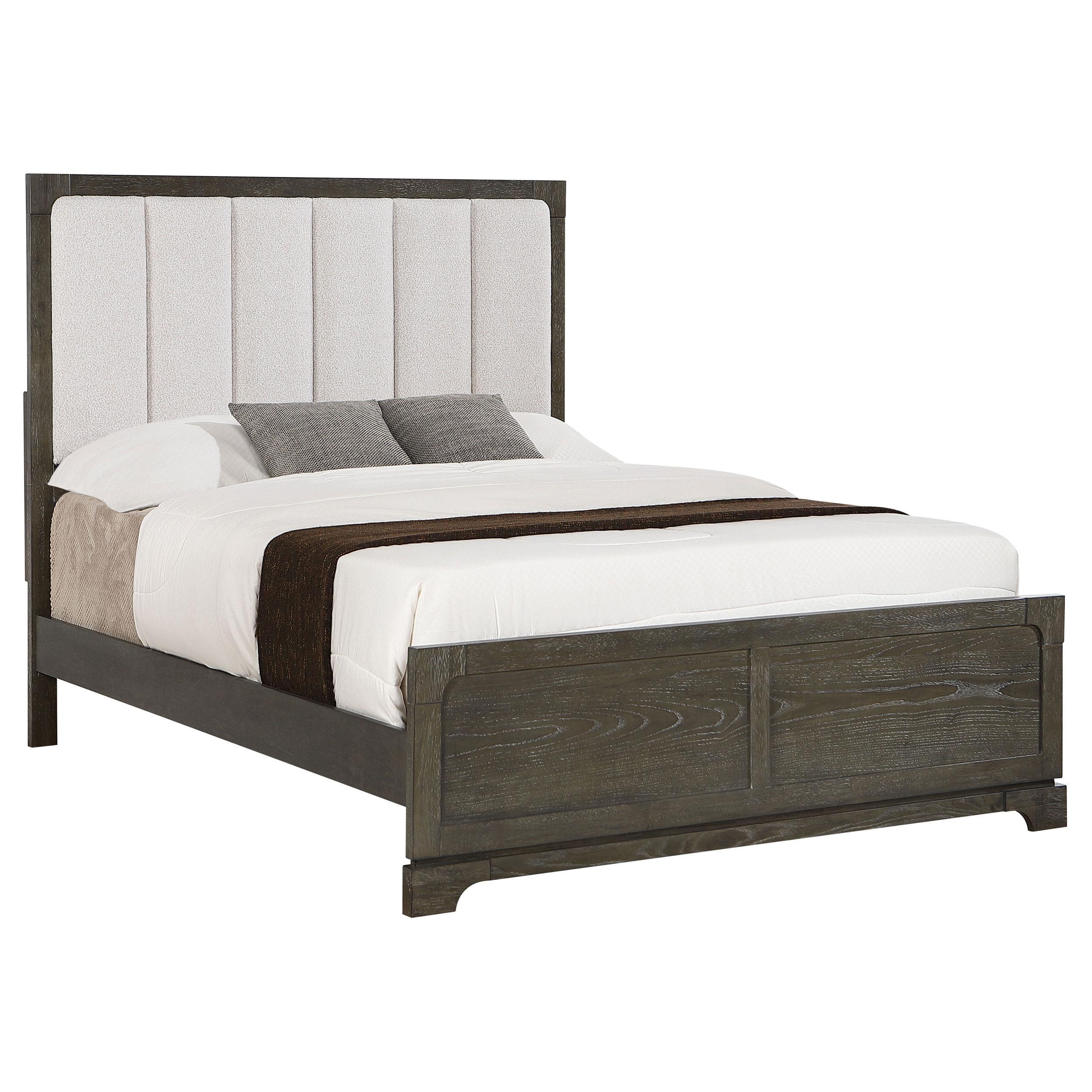 Gran Park 59-inch Queen Panel Bed Dark Cocoa - Image 3