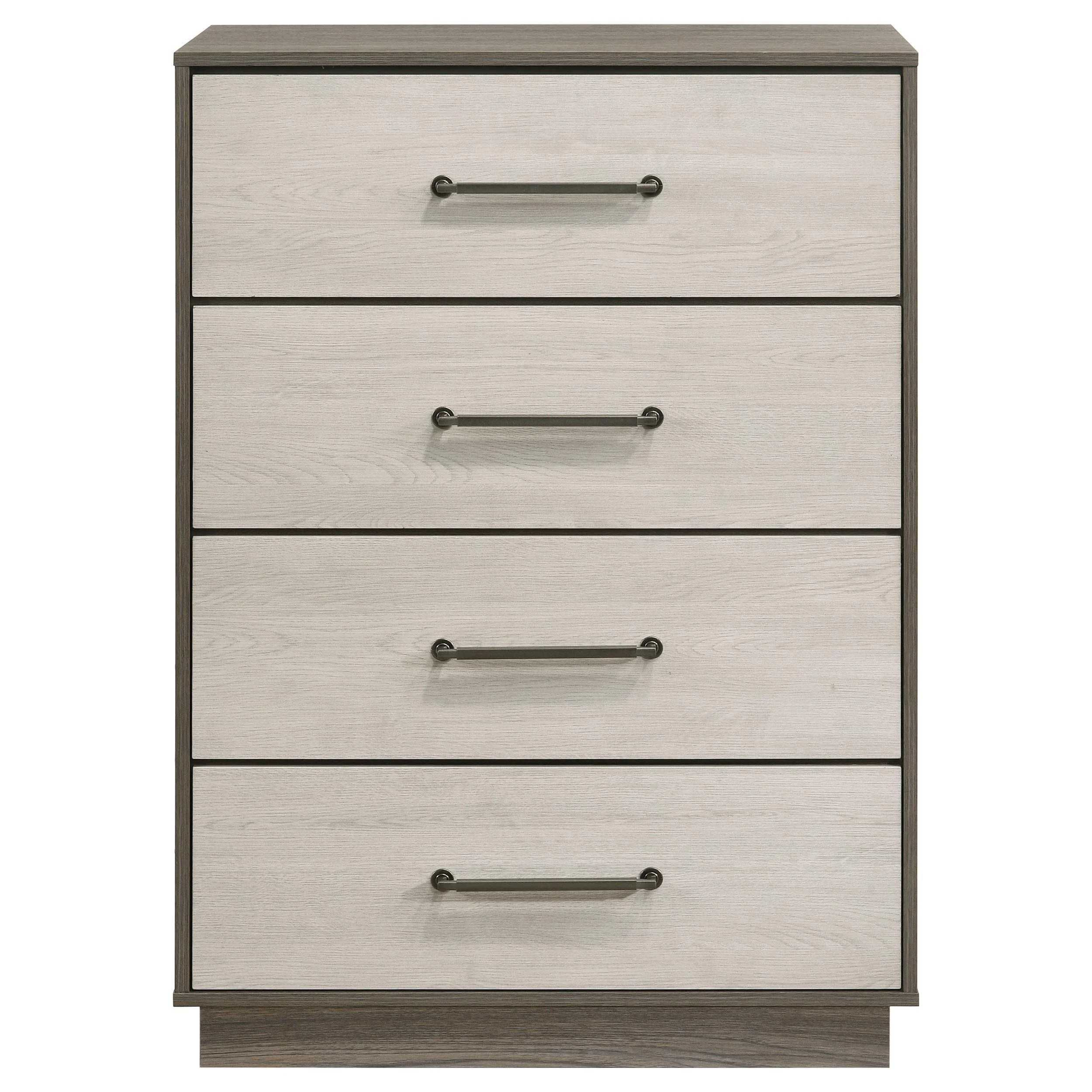 Fenwick 4-drawer Chest of Drawers Gray Oak 224985 - Image 3