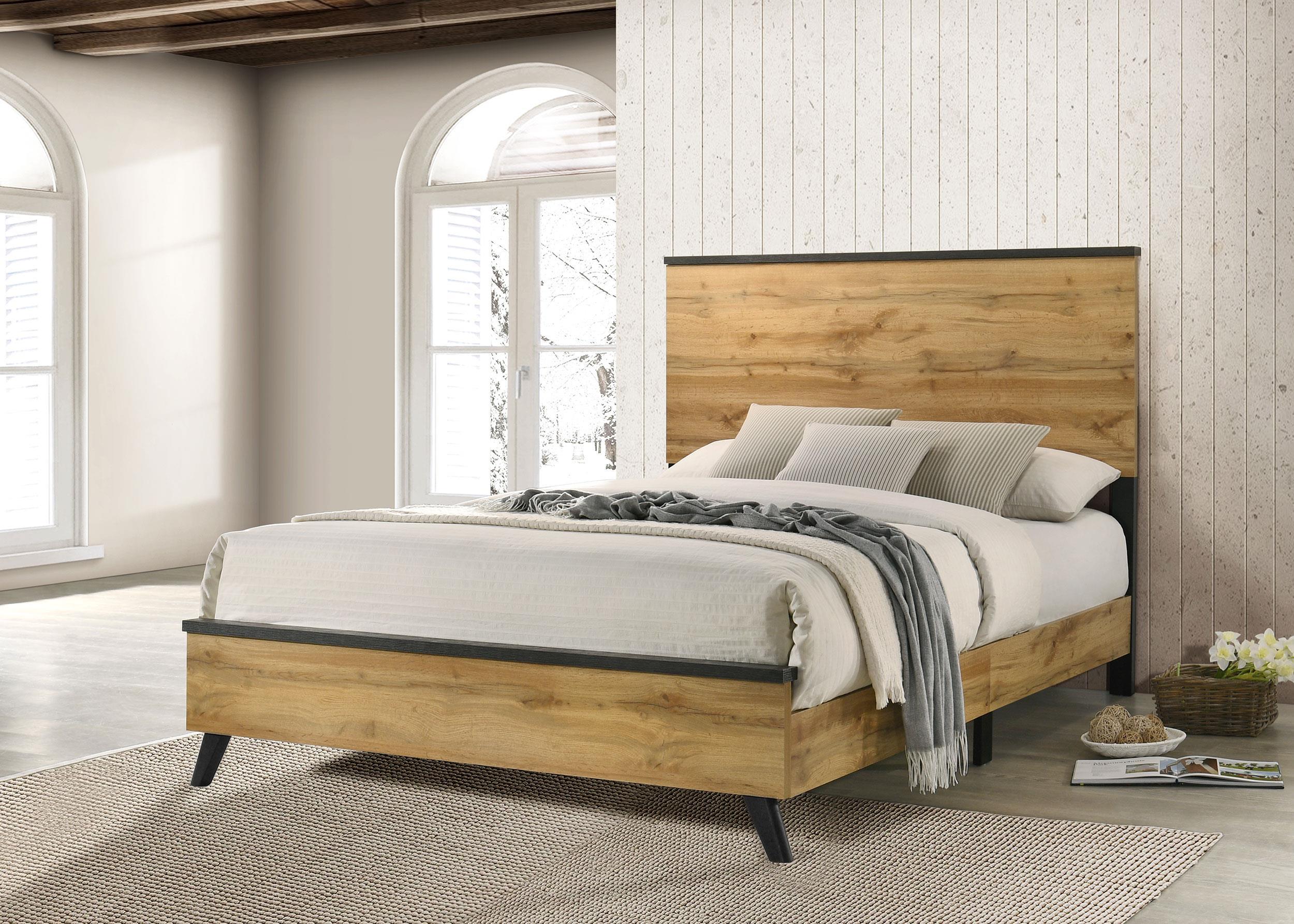 Kaywood 52-inch Full Panel Bed Natural Pine - Image 2