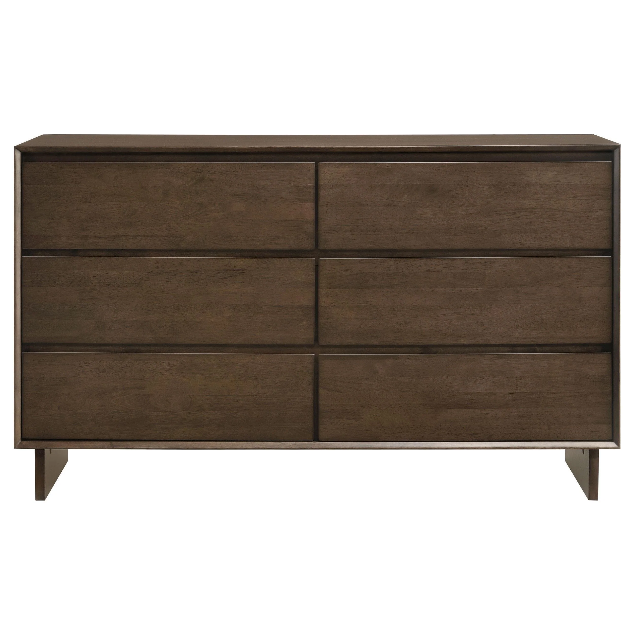 Glenwood 6-drawer Dresser Cabinet Warm Brown - Image 3