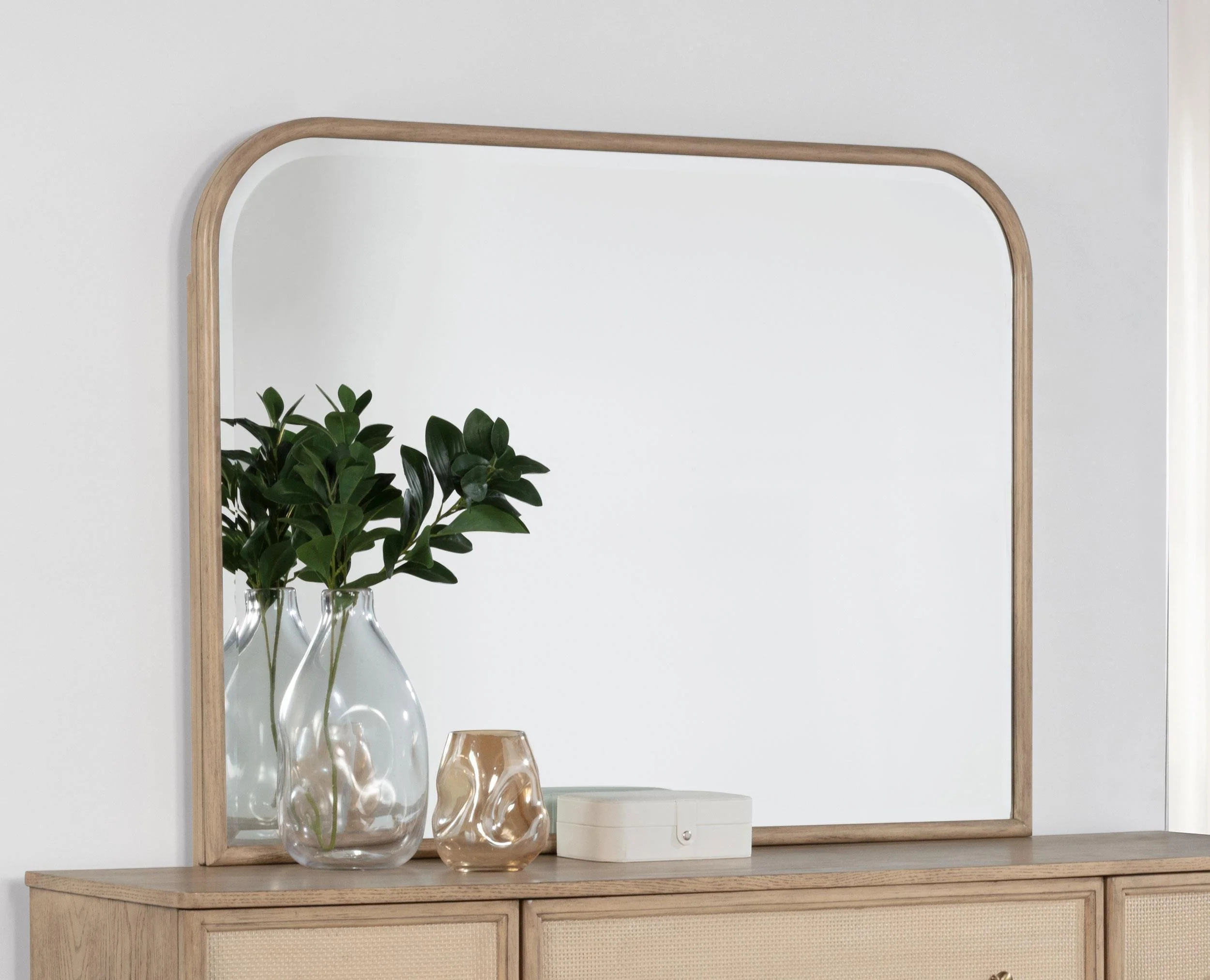 Kailani Dresser Mirror Beige Oak - Image 2