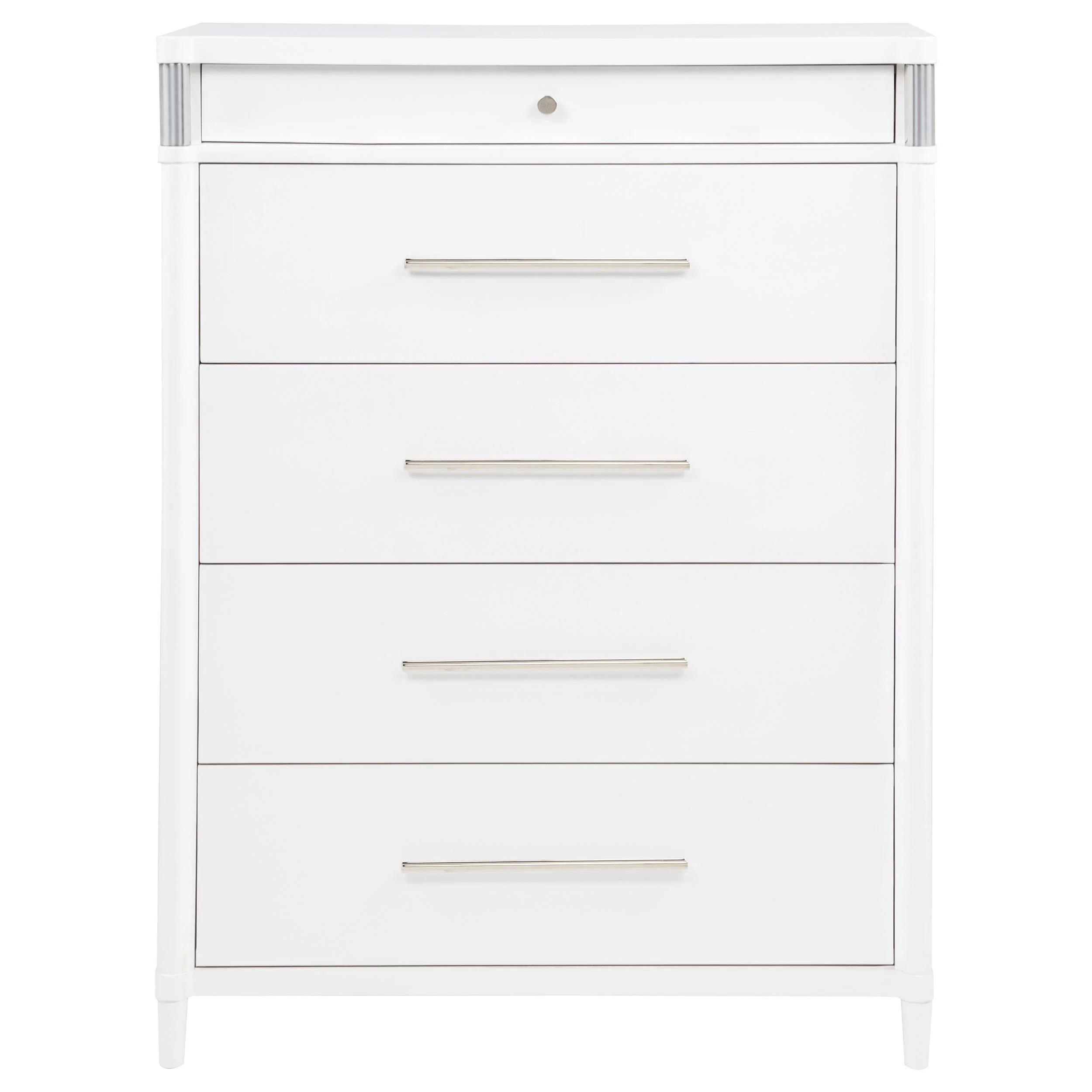 Gracemont 5-drawer Bedroom Chest of Drawers White - Image 3