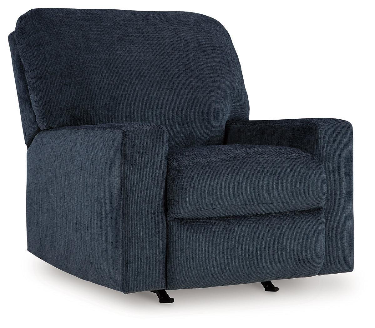Aviemore Ink Chenille Recliner - Image 2