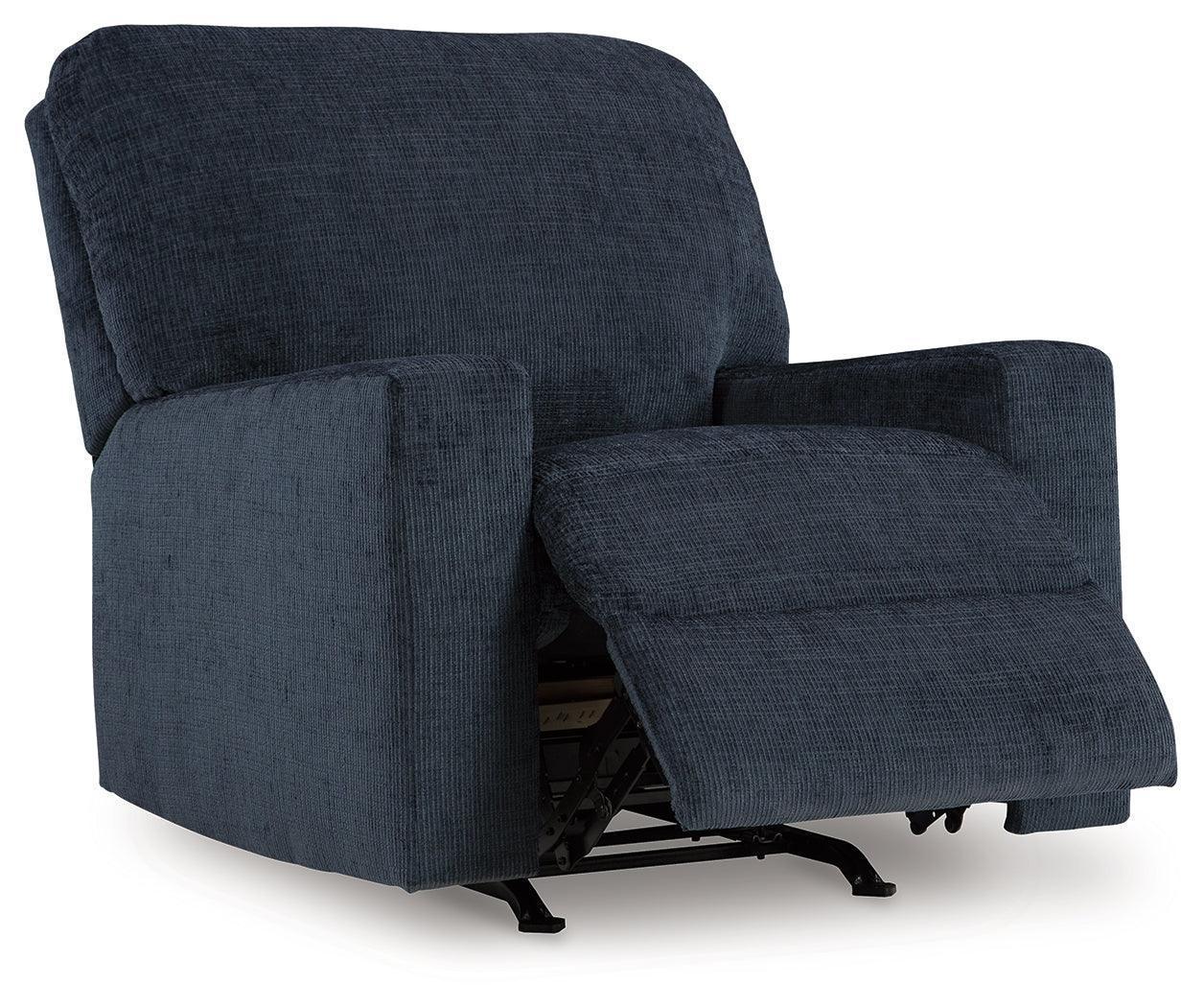 Aviemore Ink Chenille Recliner - Image 3